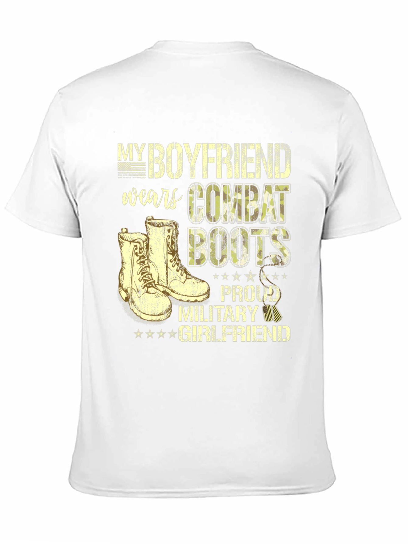 Proud Military Girlfriend T-Shirt