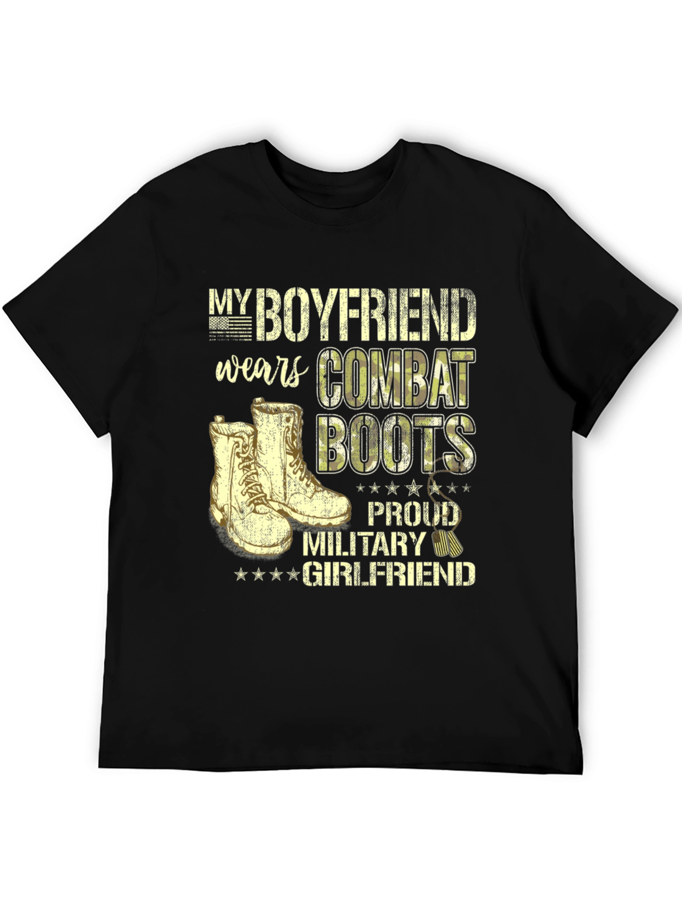 Proud Military Girlfriend T-Shirt