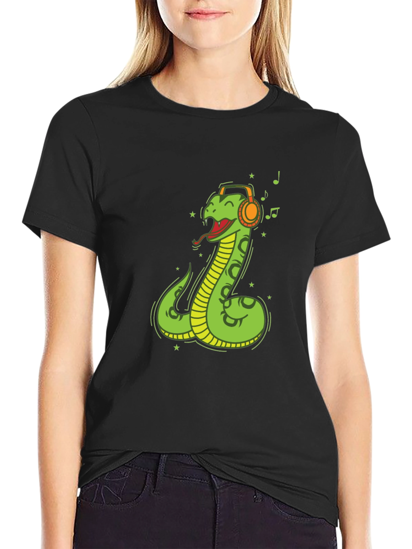 Cool Snake DJ Graphic Tee