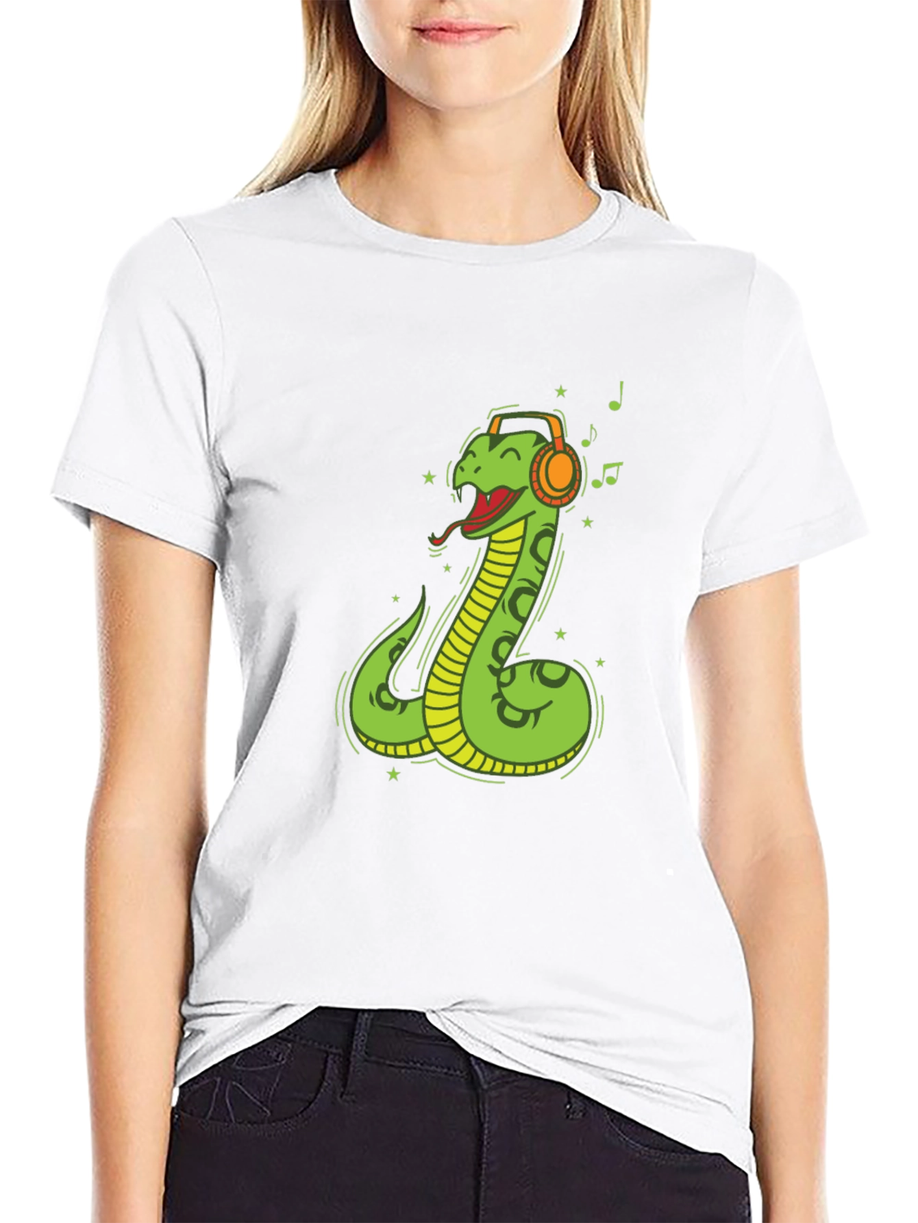 Cool Snake DJ Graphic Tee