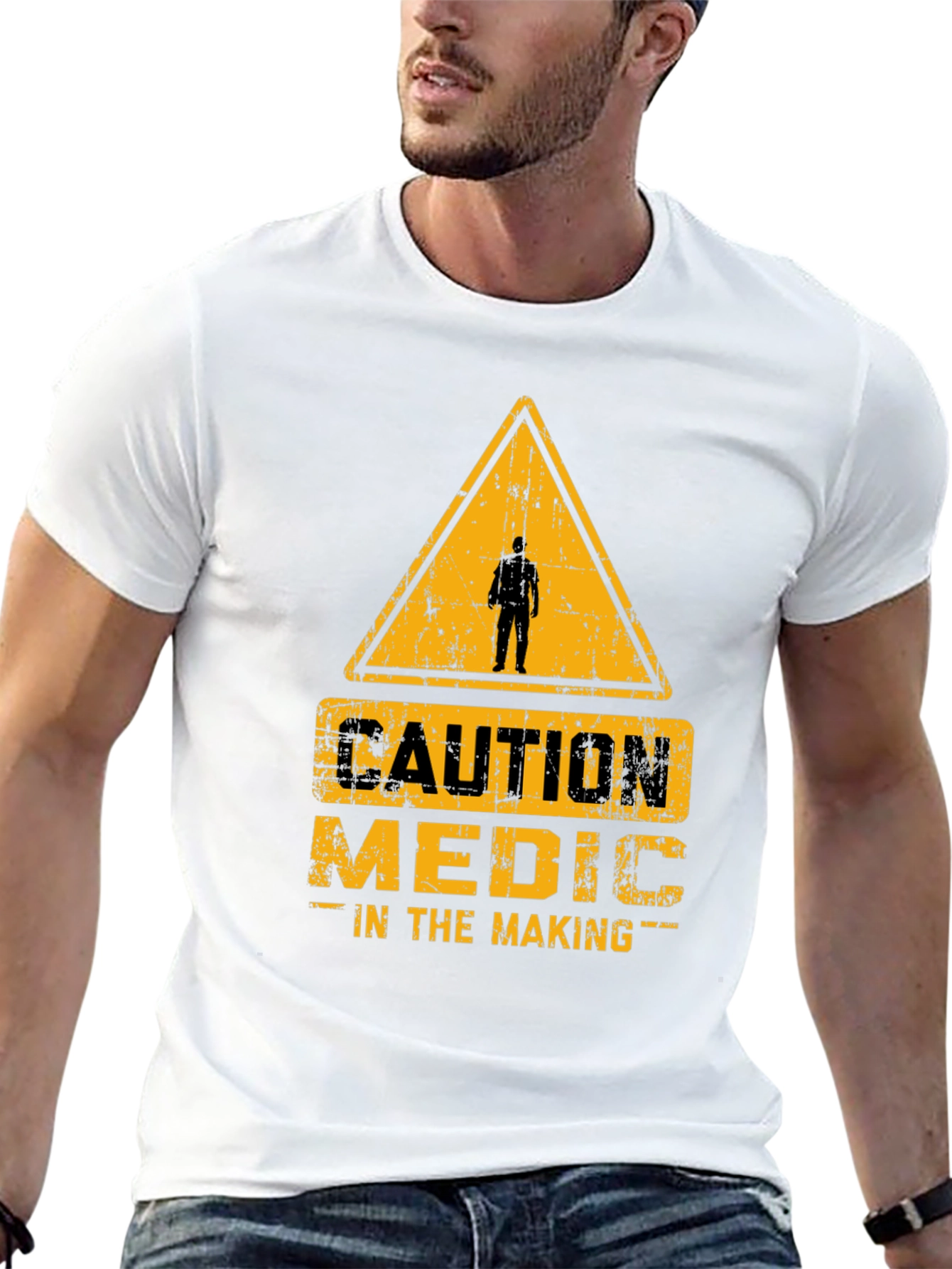 Caution Medic in the Making Graphic Tee