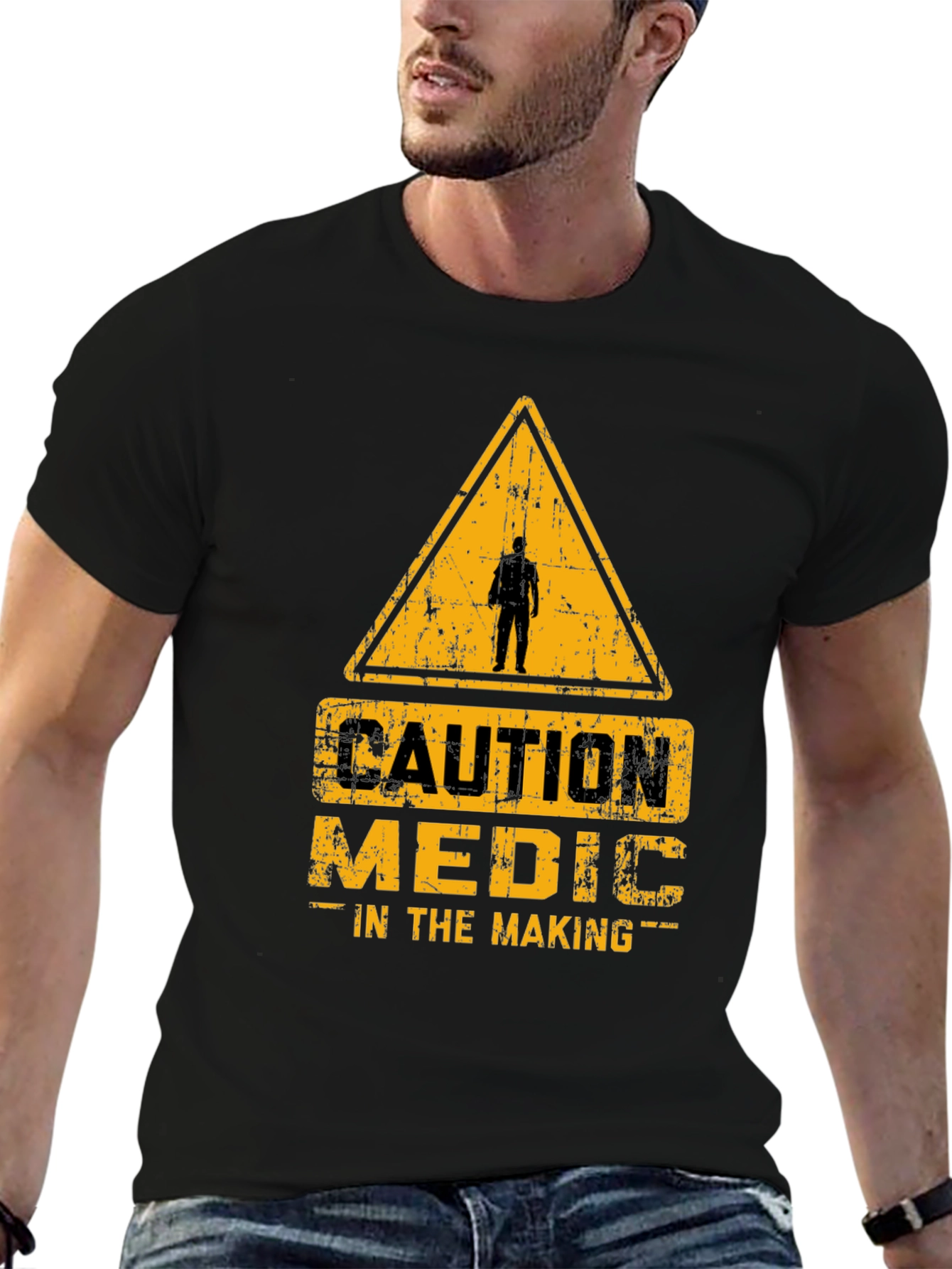 Caution Medic in the Making Graphic Tee