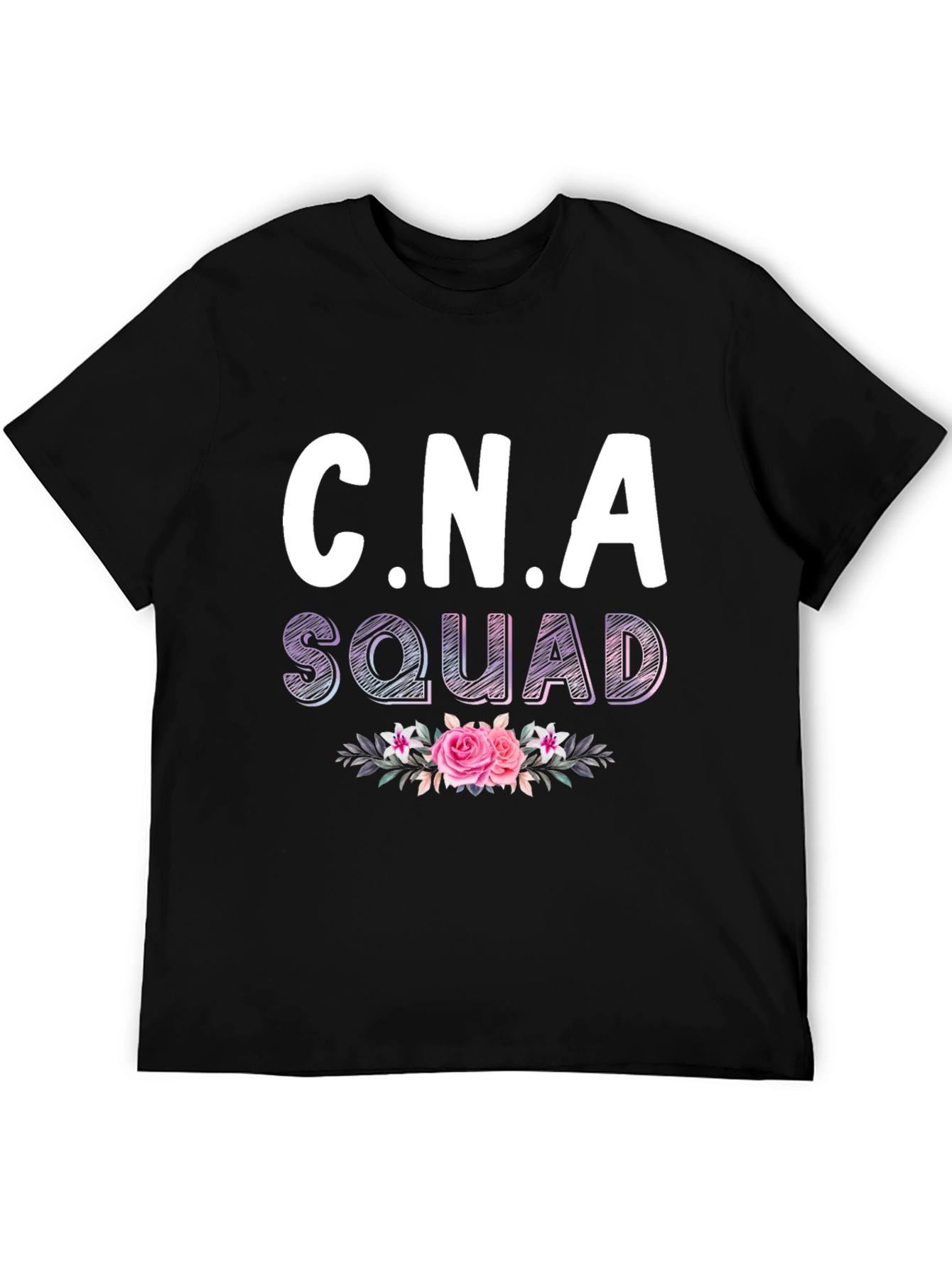 CNA Squad Floral T-Shirt