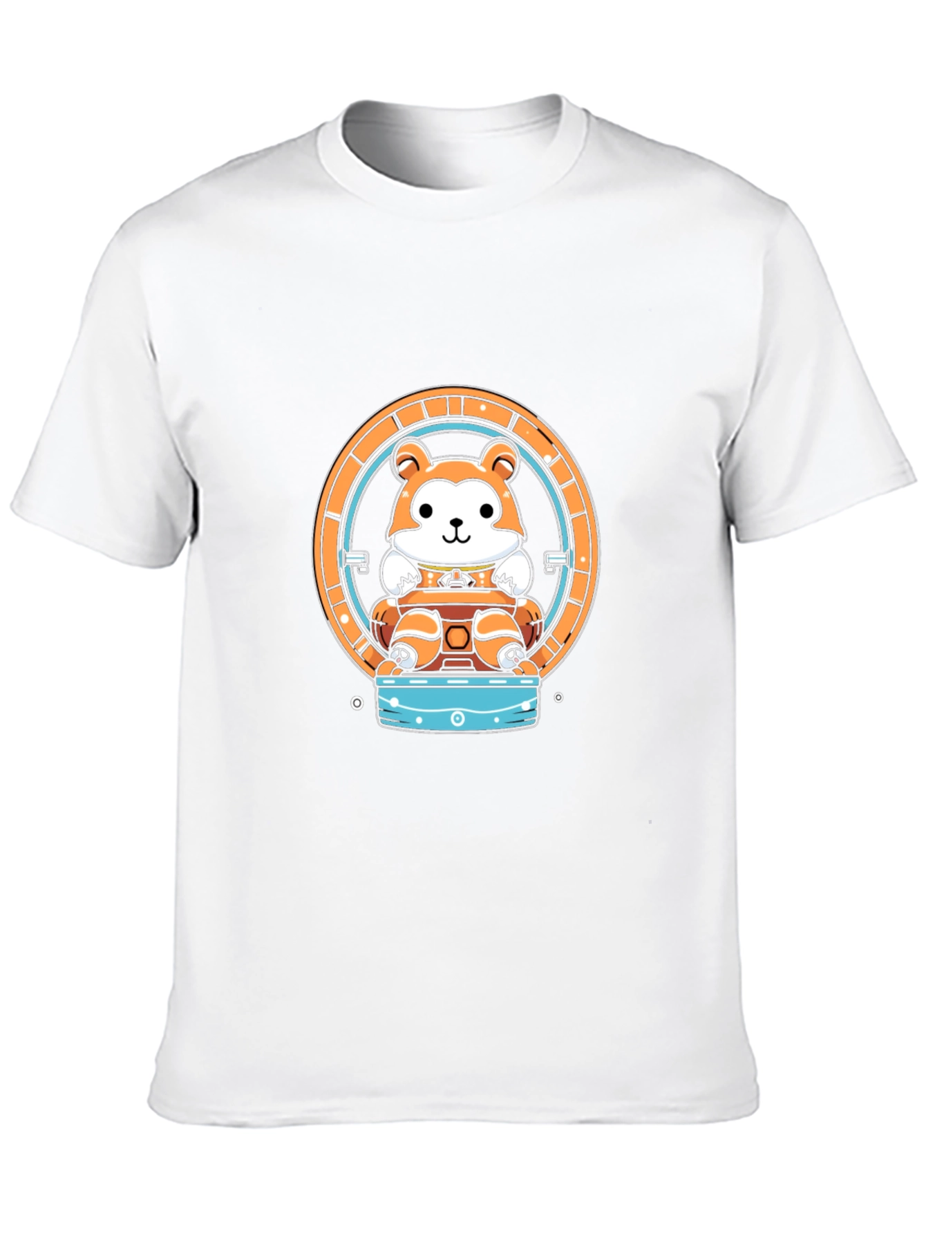 Hamster Wheel Graphic Tee - Unique Design