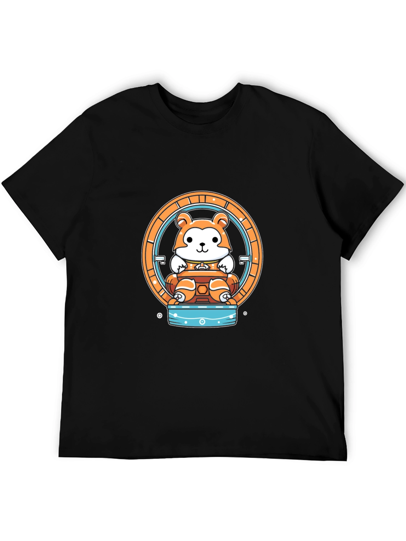 Hamster Wheel Graphic Tee - Unique Design