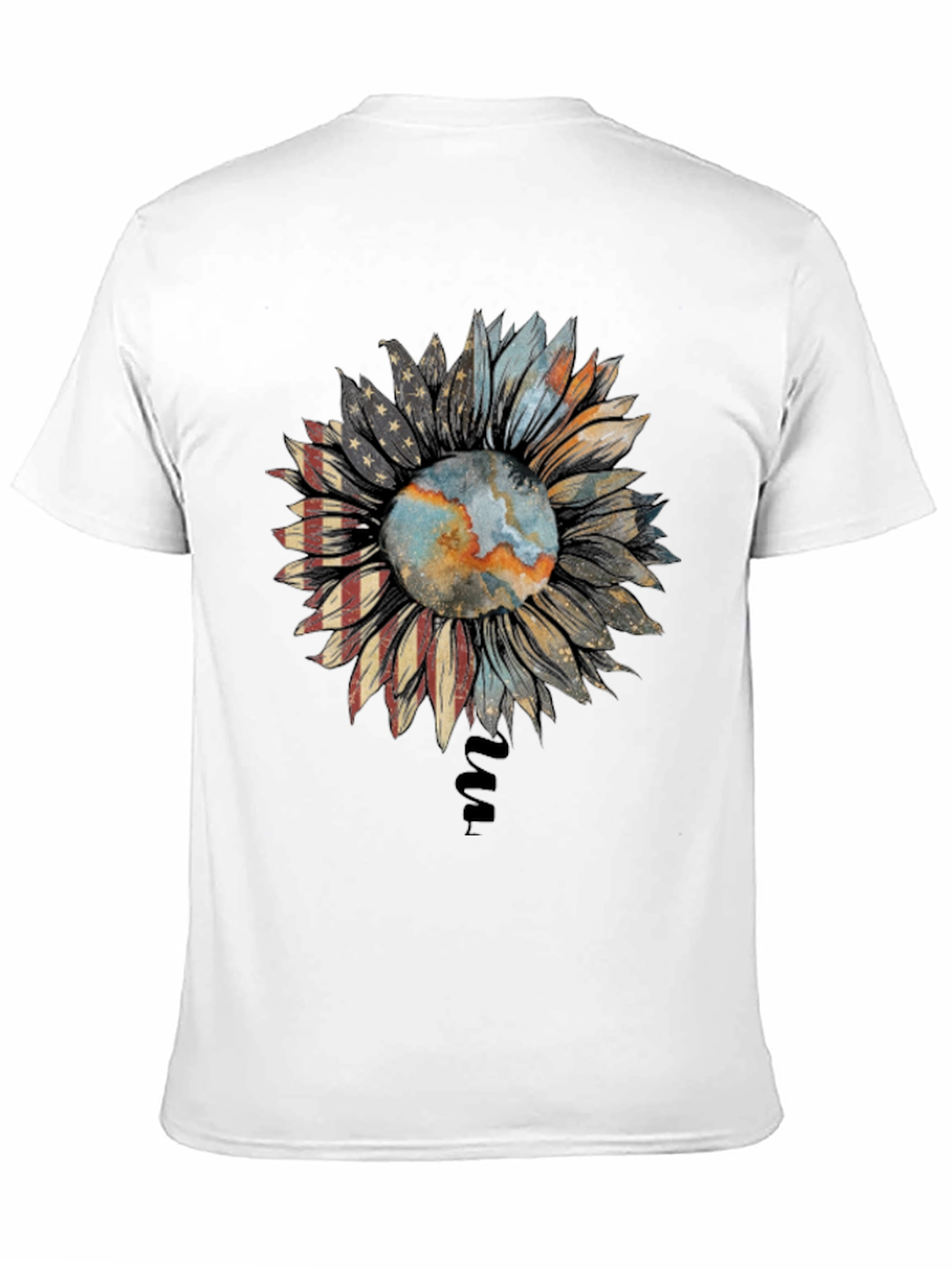 Sunflower Earth Flag T-Shirt