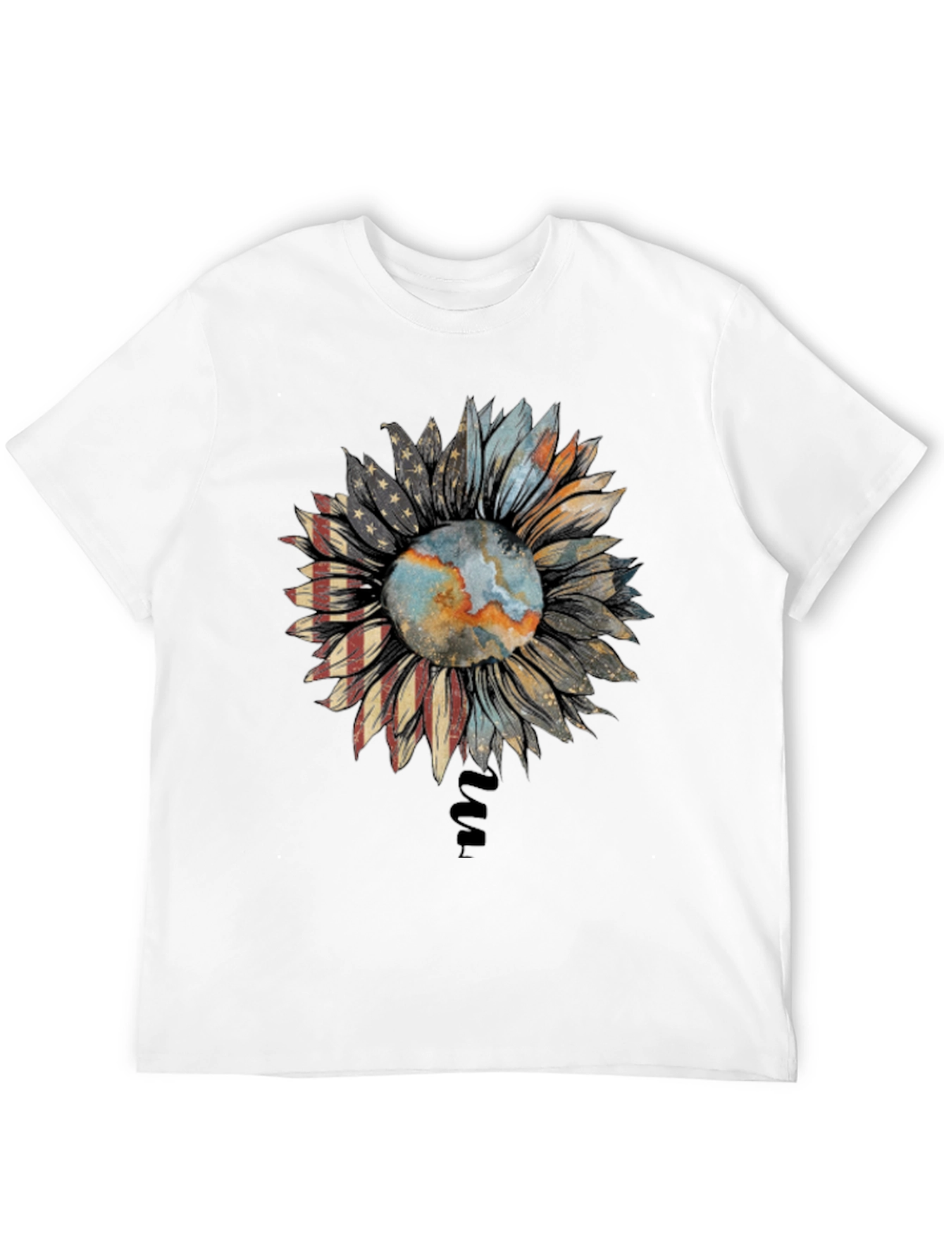 Sunflower Earth Flag T-Shirt