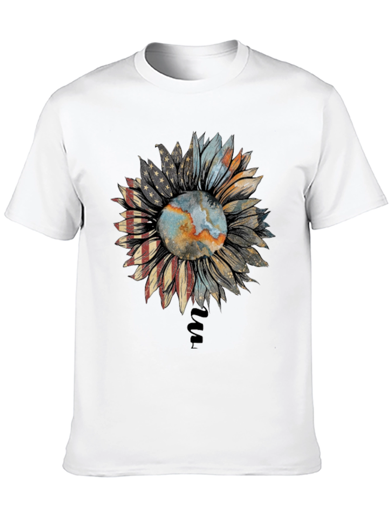 Sunflower Earth Flag T-Shirt