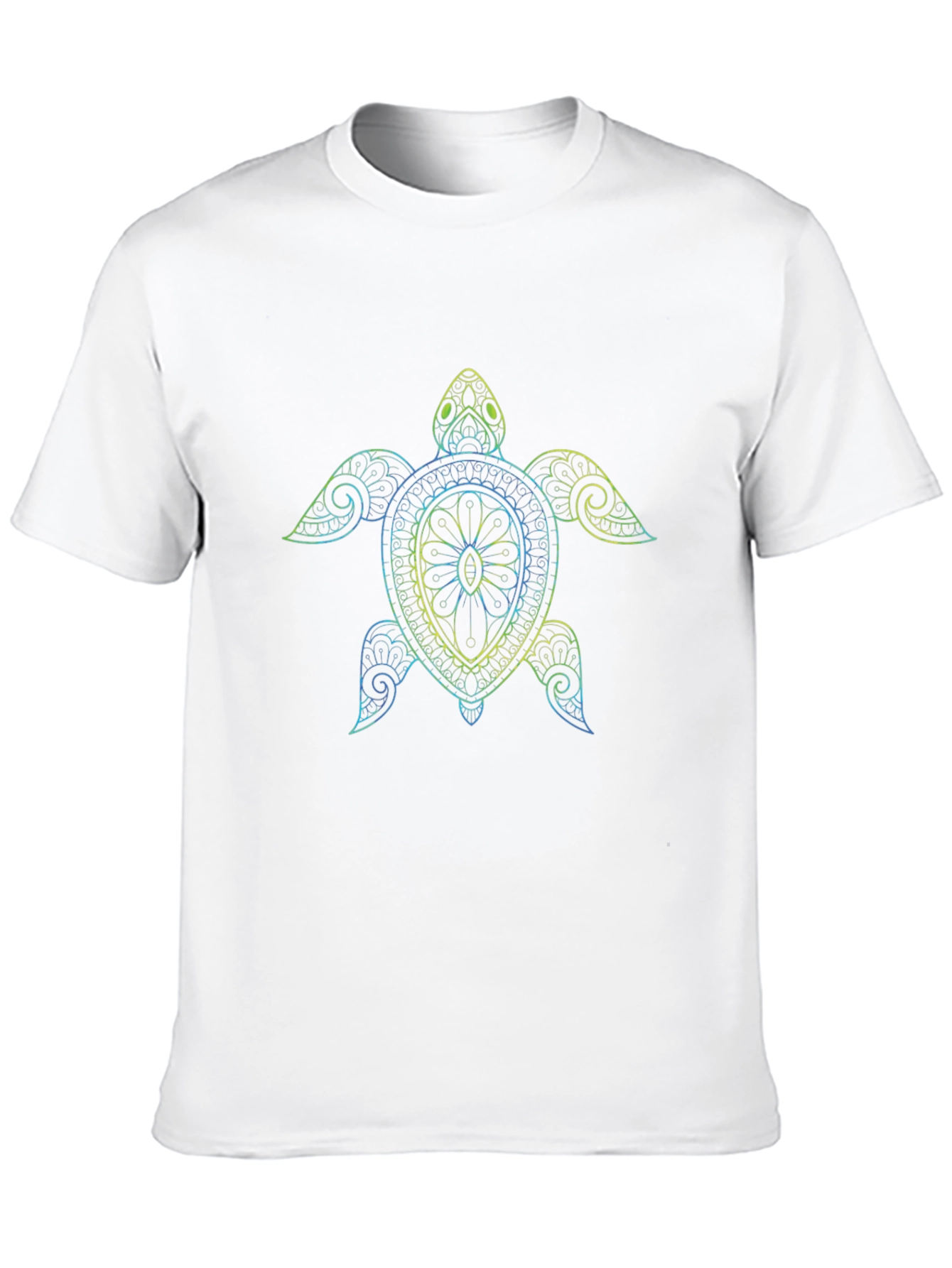 Turtle Graphic Black T-Shirt