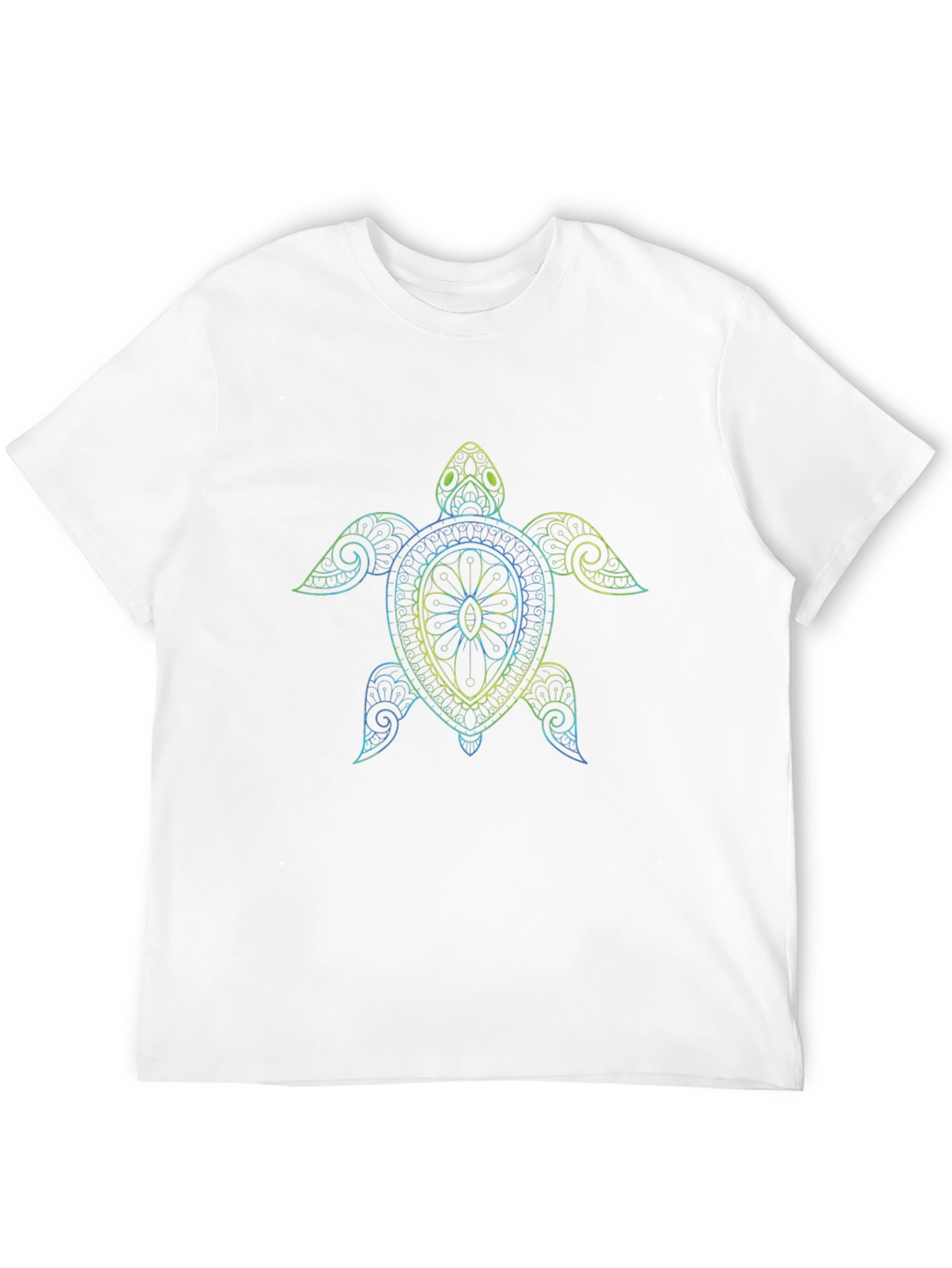 Turtle Graphic Black T-Shirt