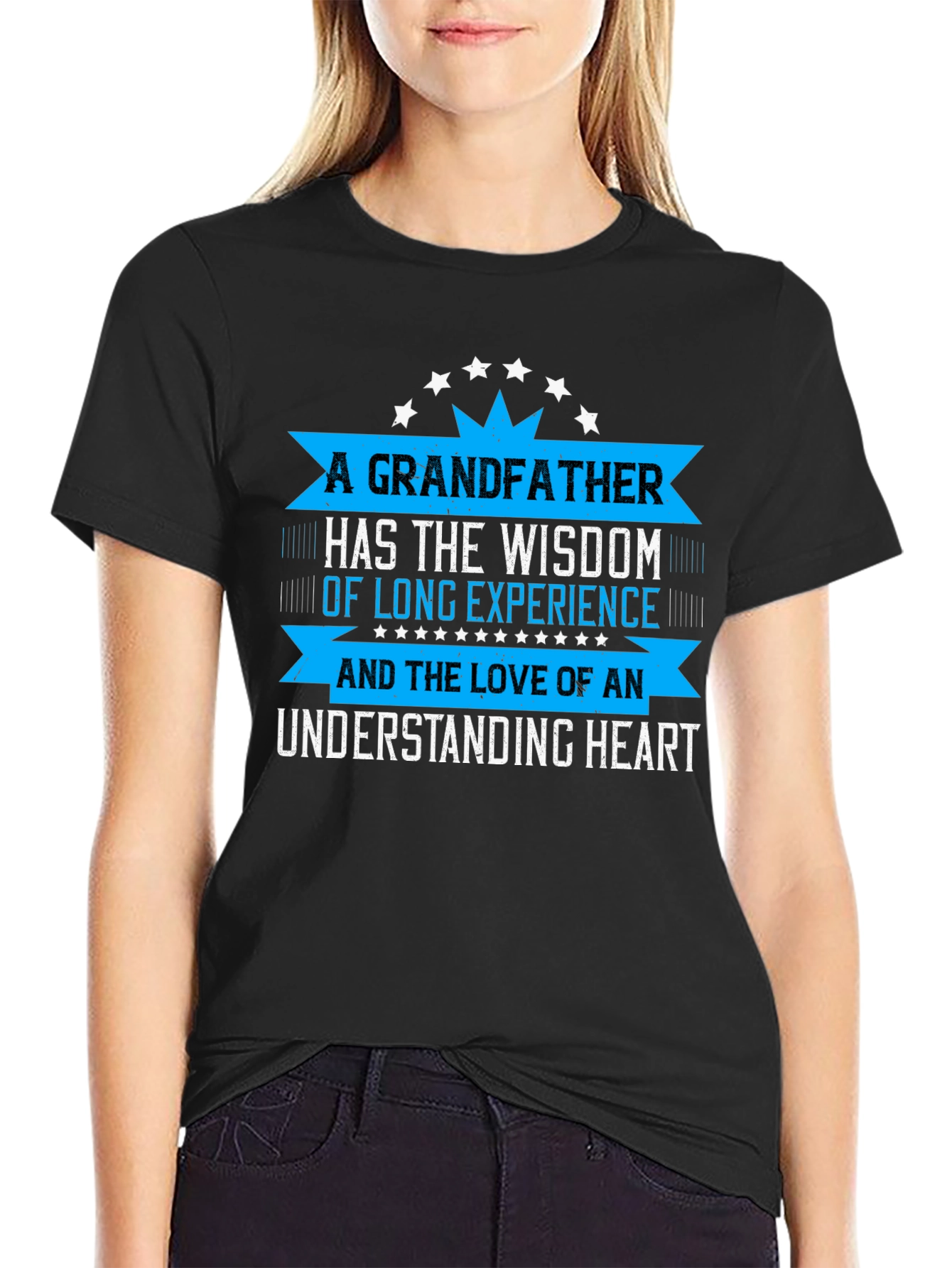 Grandfather Wisdom & Love Graphic T-Shirt