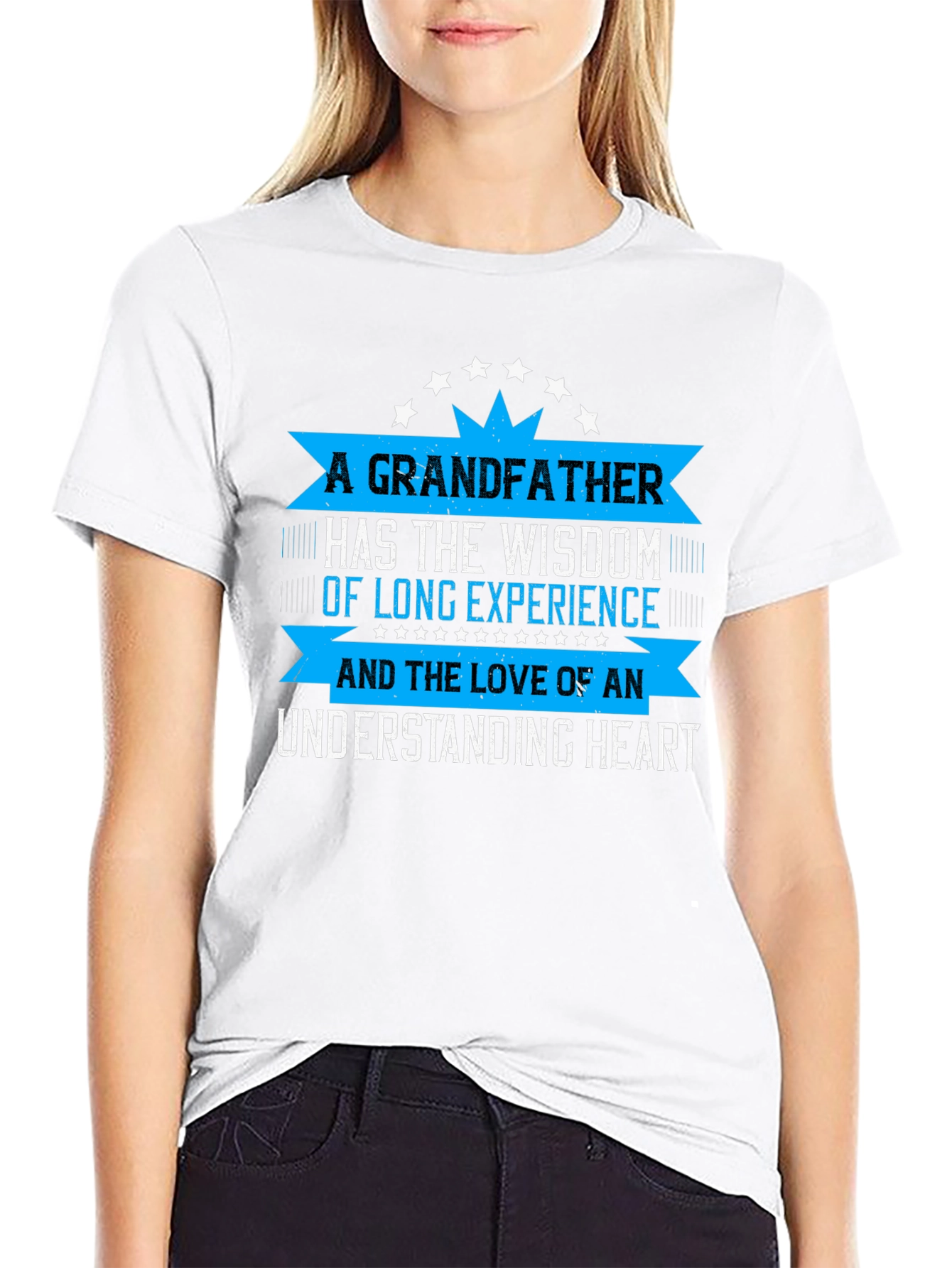 Grandfather Wisdom & Love Graphic T-Shirt