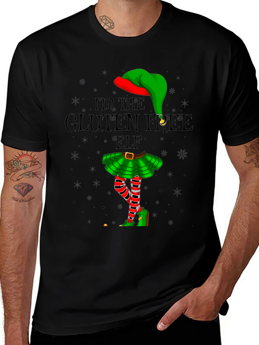 Gluten Free Elf Christmas T-Shirt