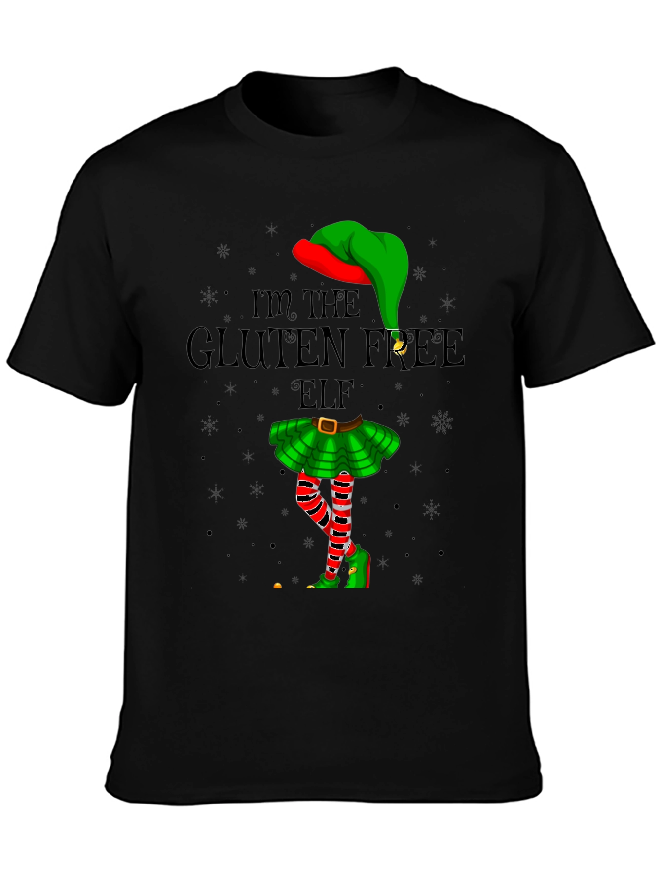 Gluten Free Elf Christmas T-Shirt