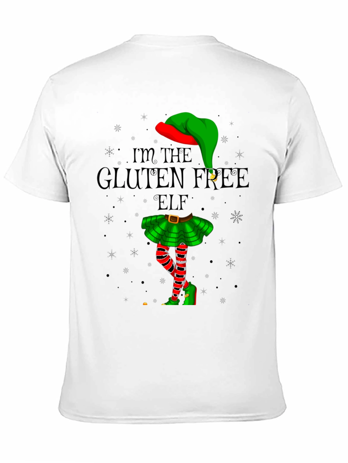 Gluten Free Elf Christmas T-Shirt