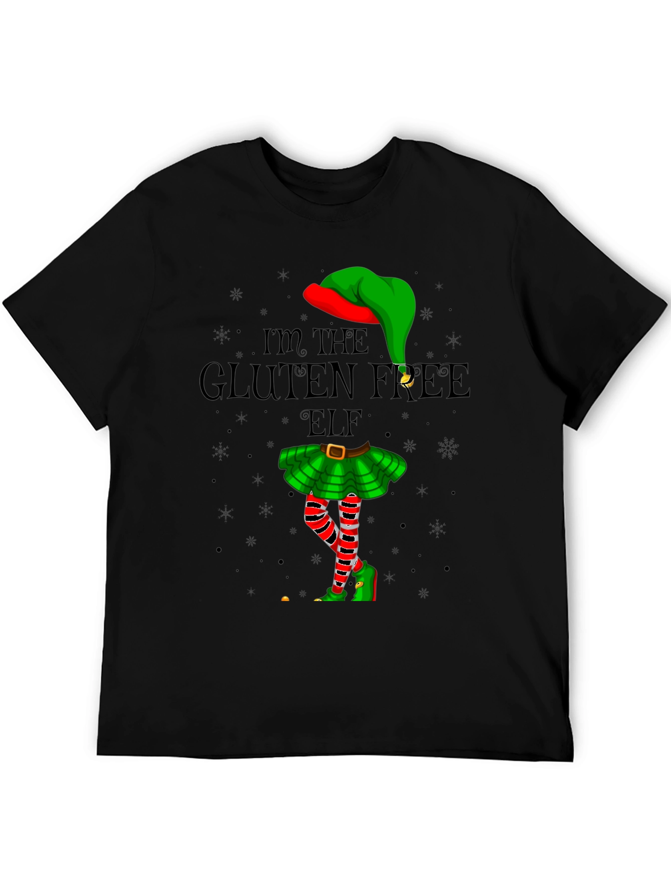 Gluten Free Elf Christmas T-Shirt