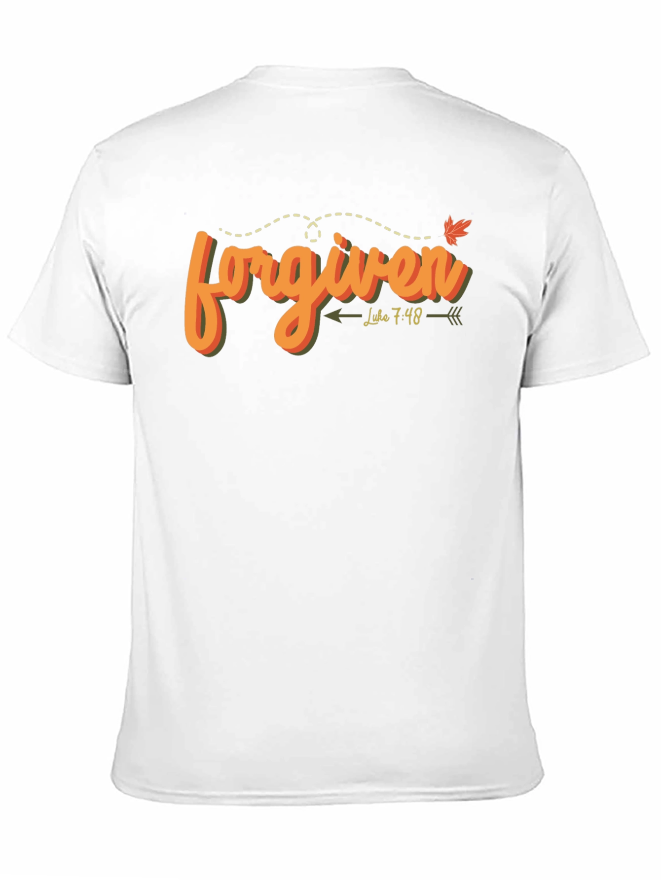 Forgiven Luke 7:48 Graphic Tee