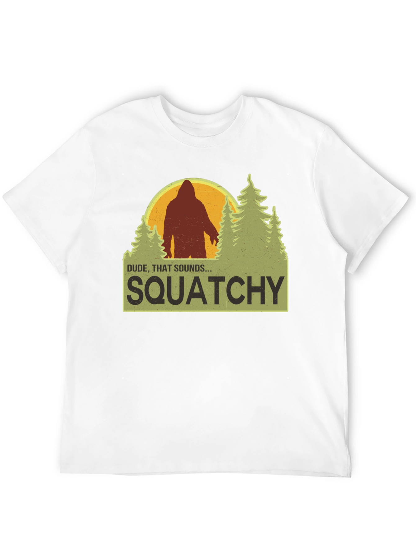 Squatchy T-Shirt Bigfoot Humor Tee