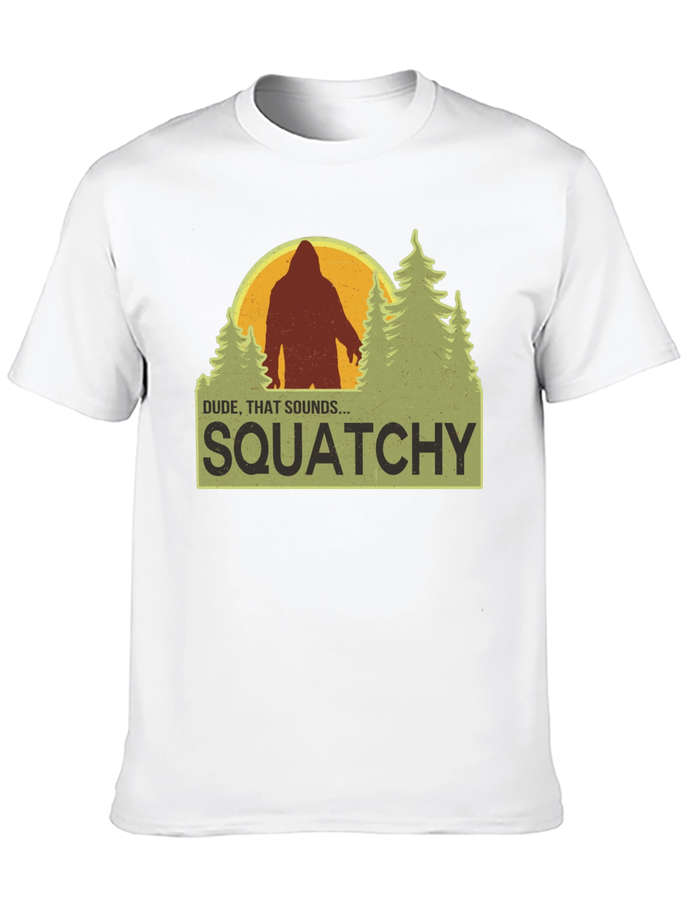 Squatchy T-Shirt Bigfoot Humor Tee