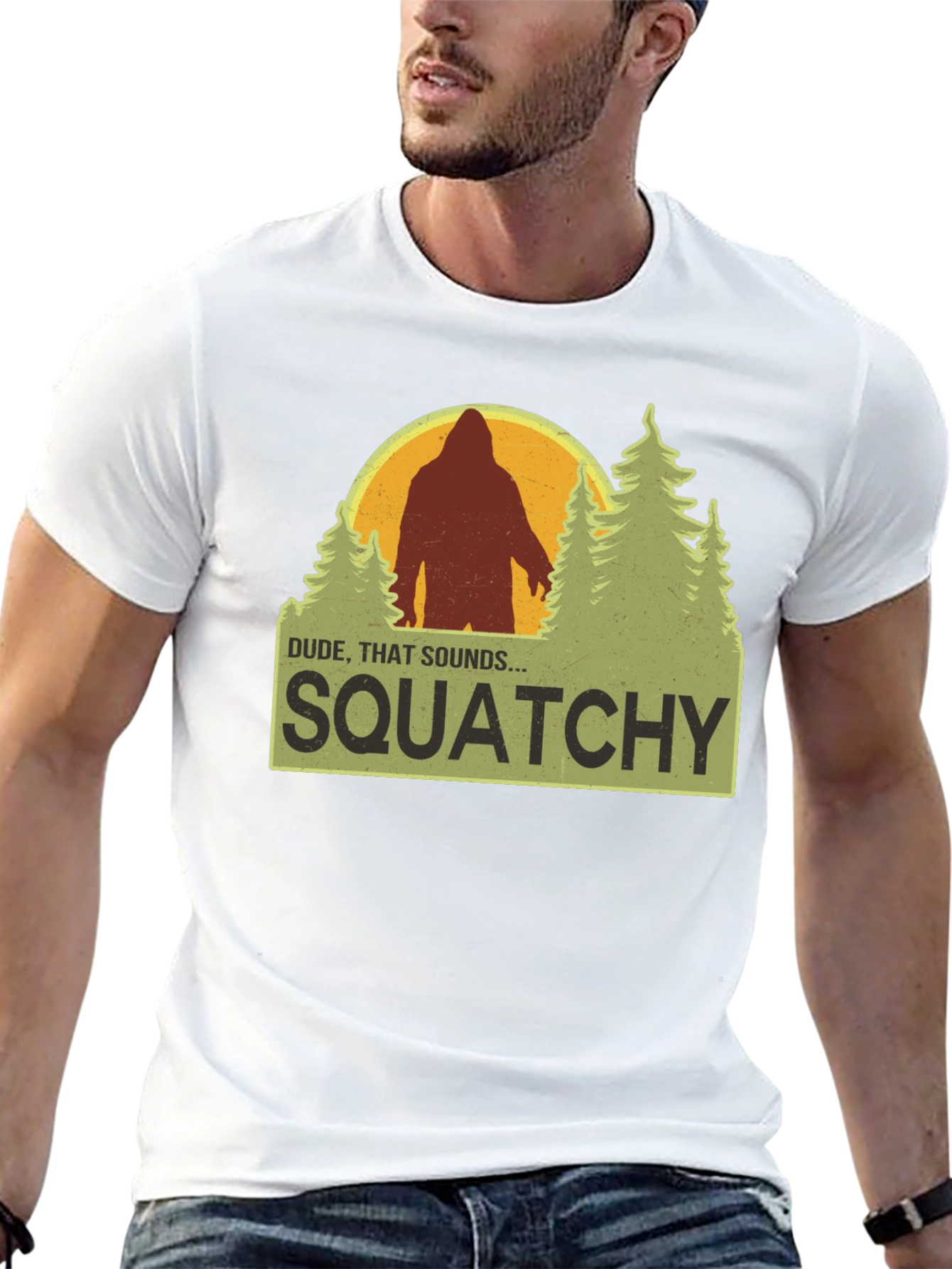 Squatchy T-Shirt Bigfoot Humor Tee