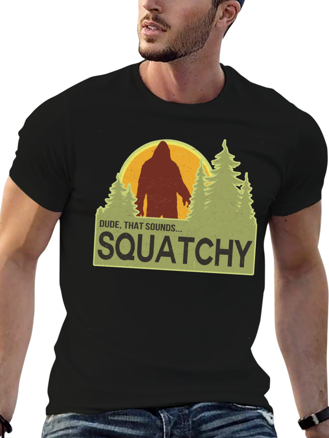 Squatchy T-Shirt Bigfoot Humor Tee