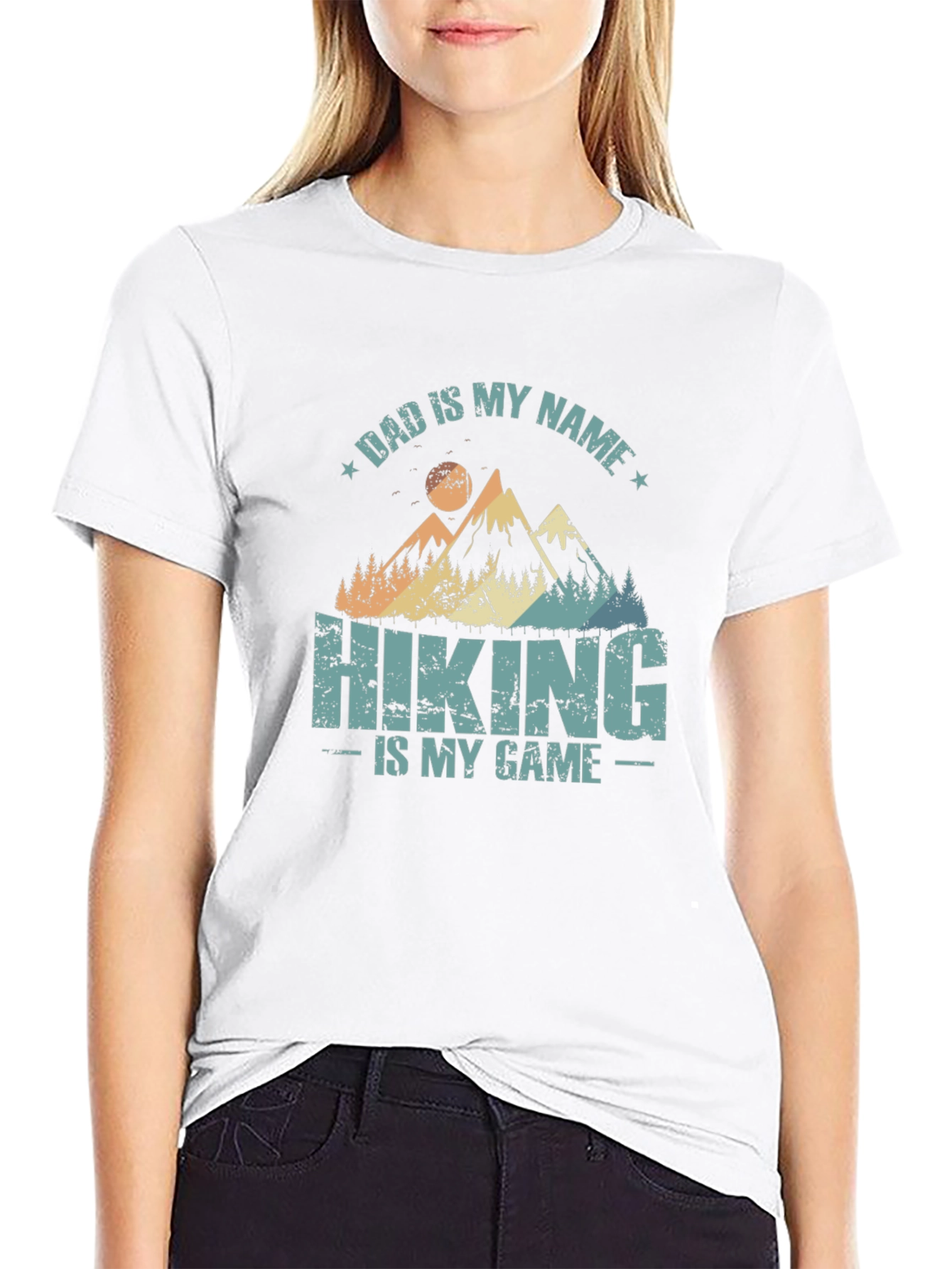 Dad is My Name Hiking T-Shirt