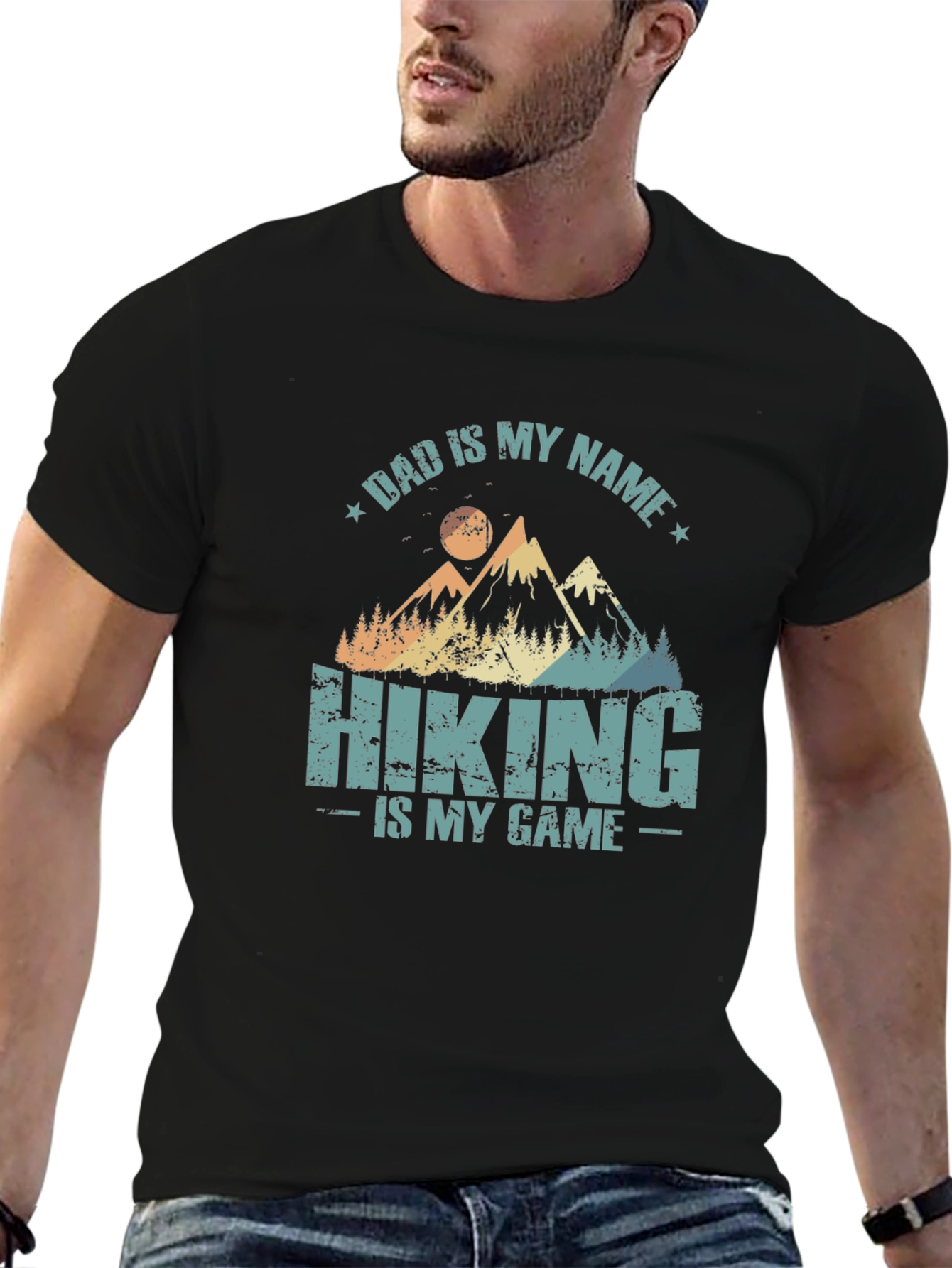 Dad is My Name Hiking T-Shirt