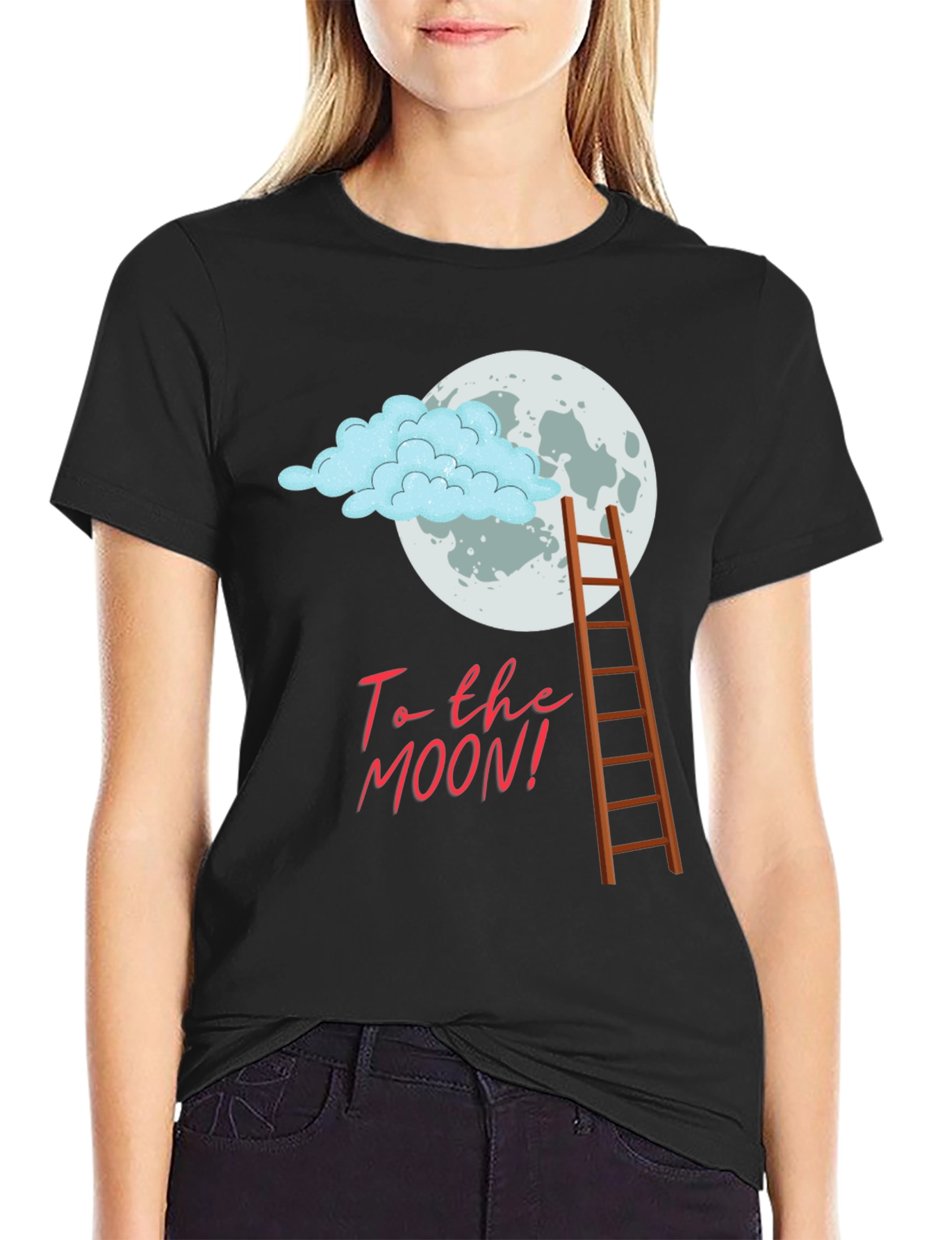 To the Moon Graphic Tee