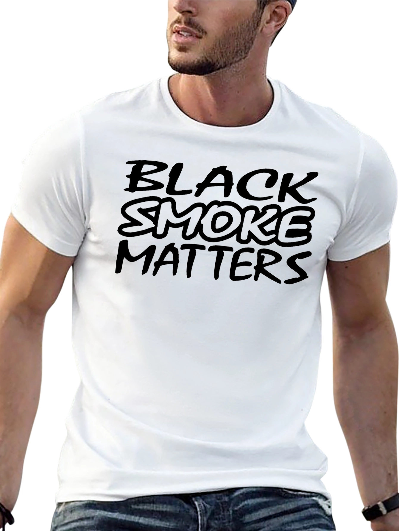 Black Smoke Matters Graphic T-Shirt
