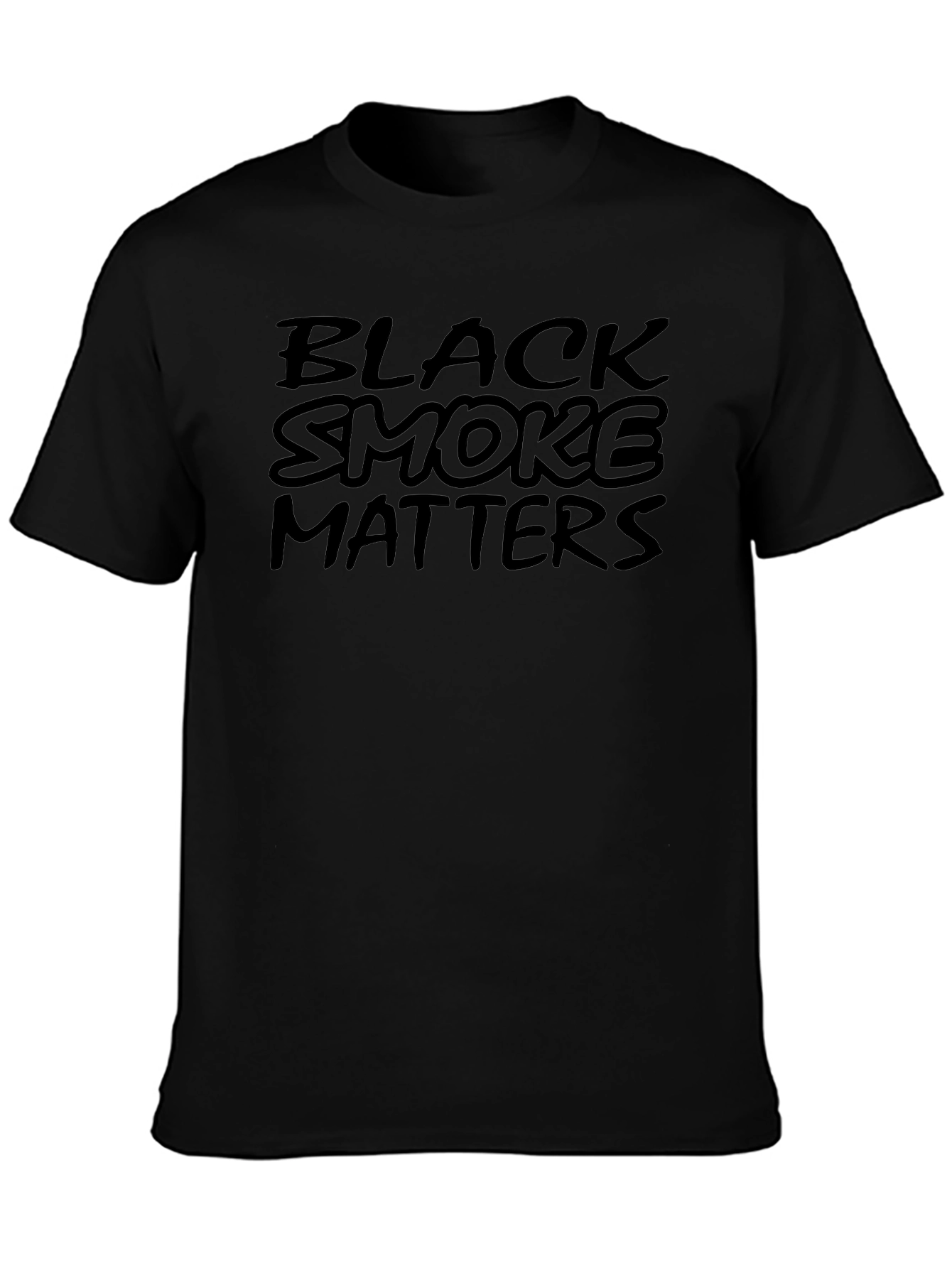 Black Smoke Matters Graphic T-Shirt