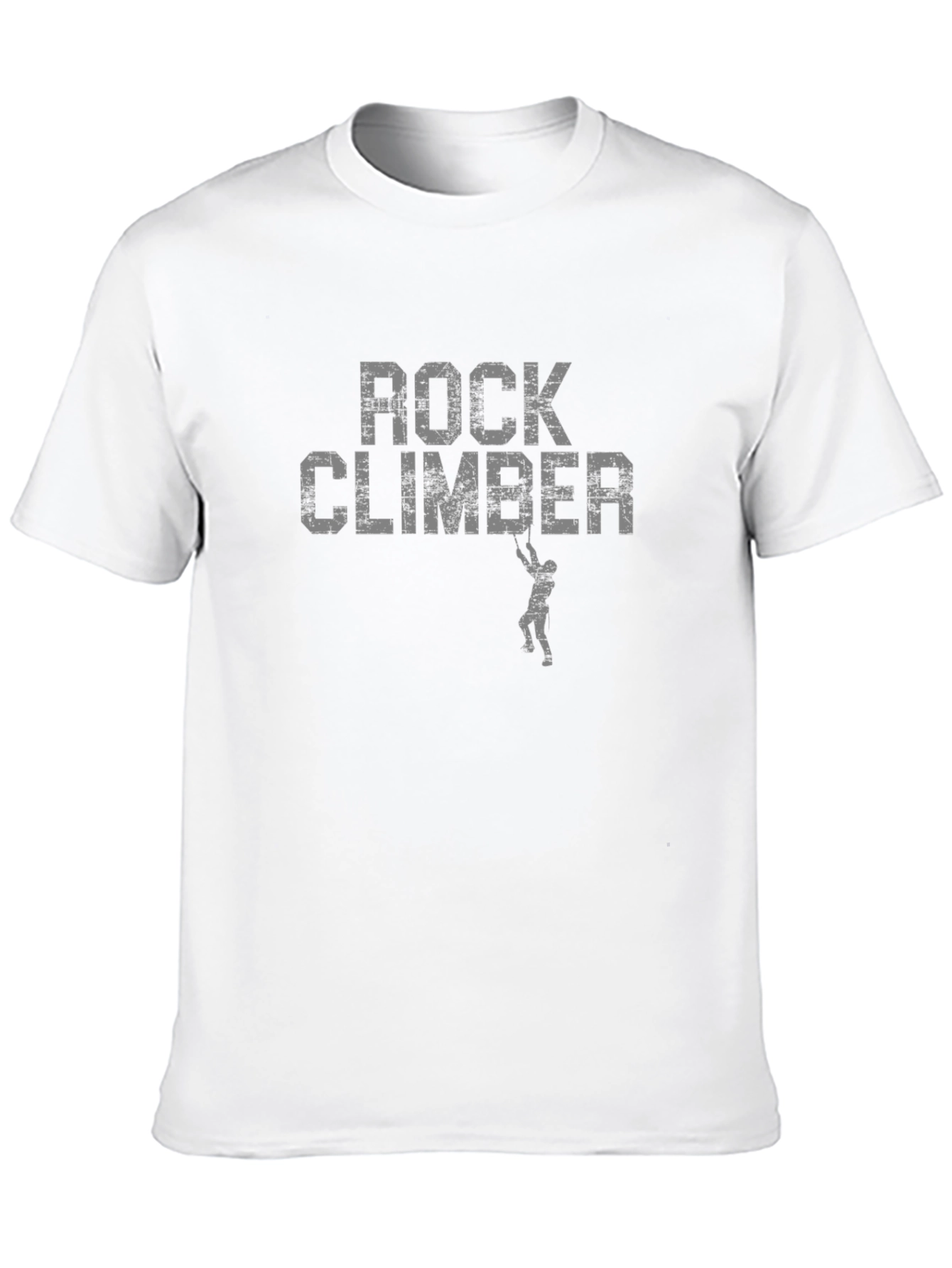 Rock Climber Graphic T-Shirt - Black