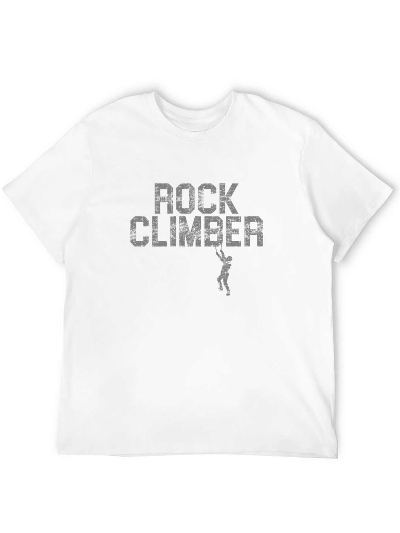 Rock Climber Graphic T-Shirt - Black