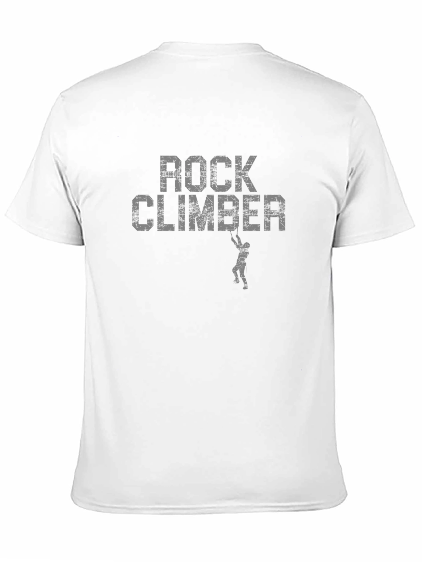 Rock Climber Graphic T-Shirt - Black