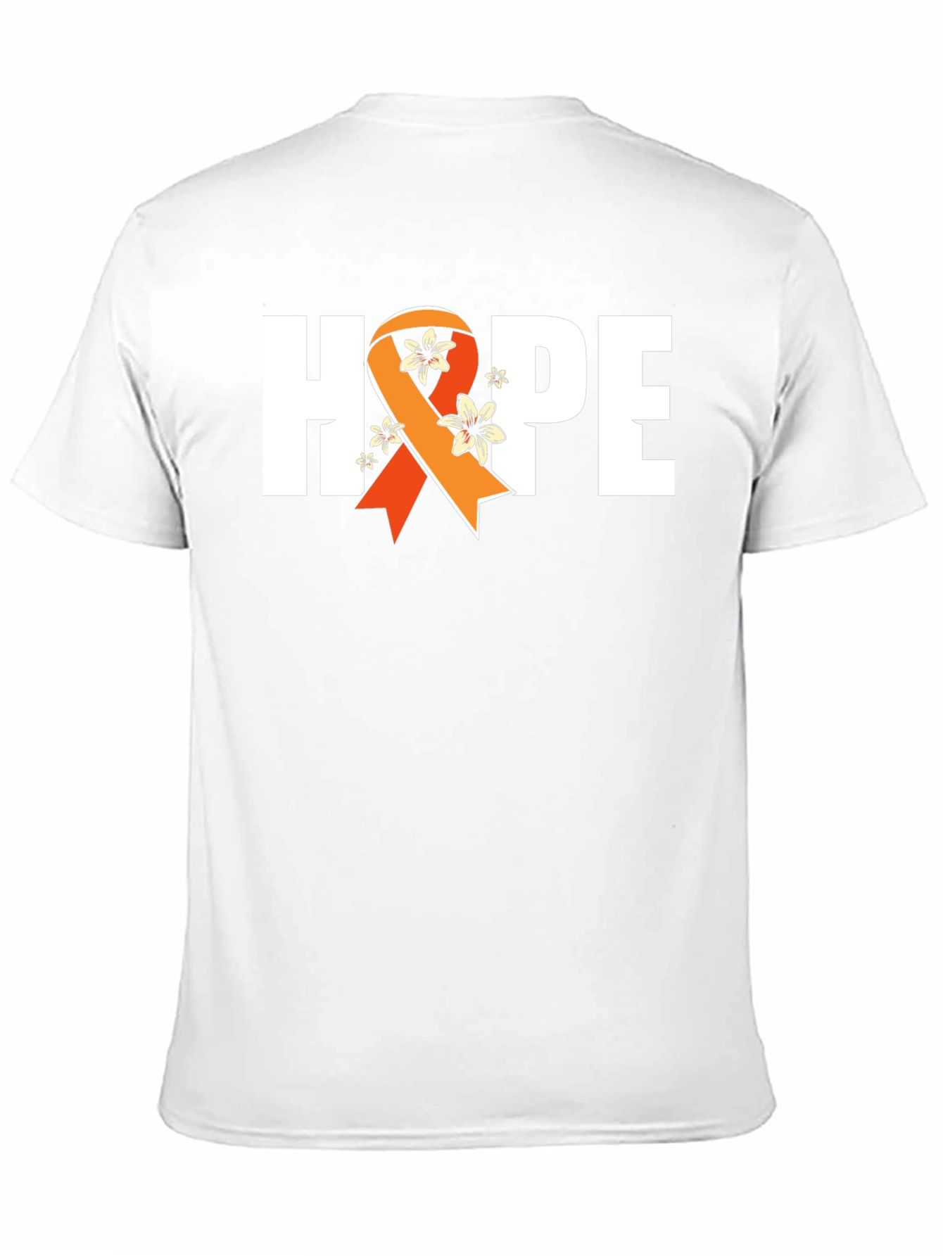 Hope Awareness Ribbon Graphic T-Shirt
