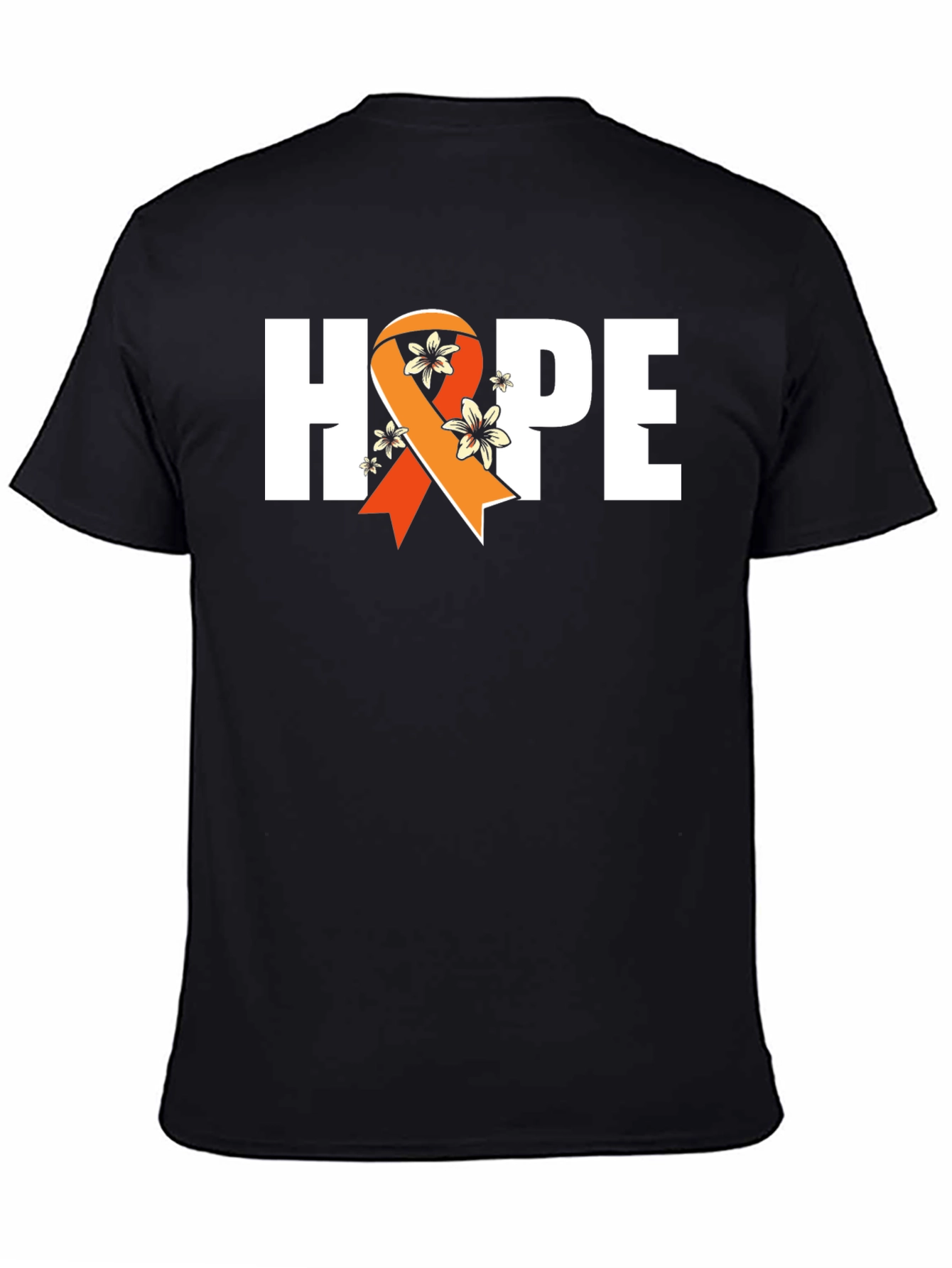 Hope Awareness Ribbon Graphic T-Shirt