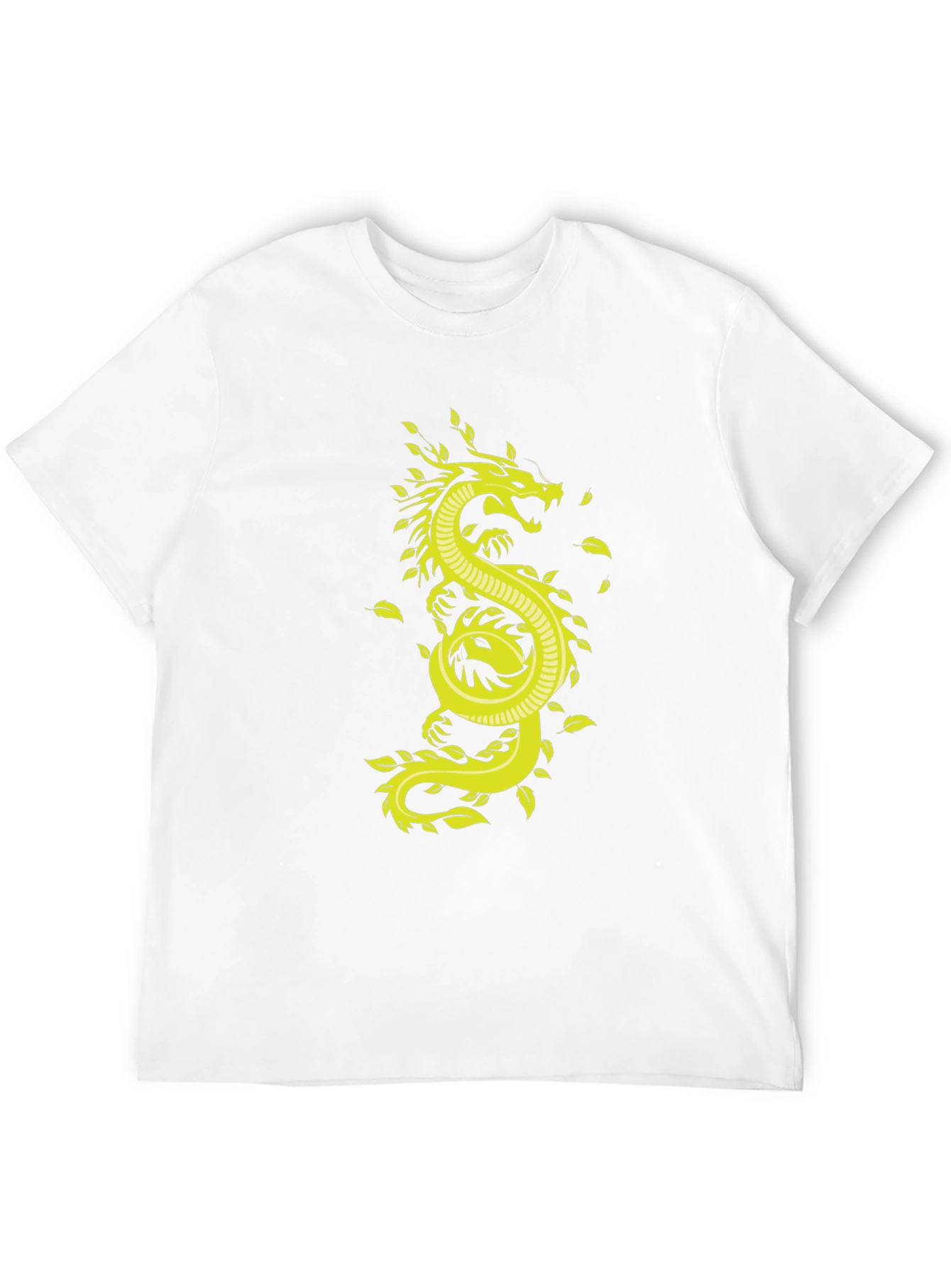Dragon Graphic Tee - Stylish Mens Black T-Shirt