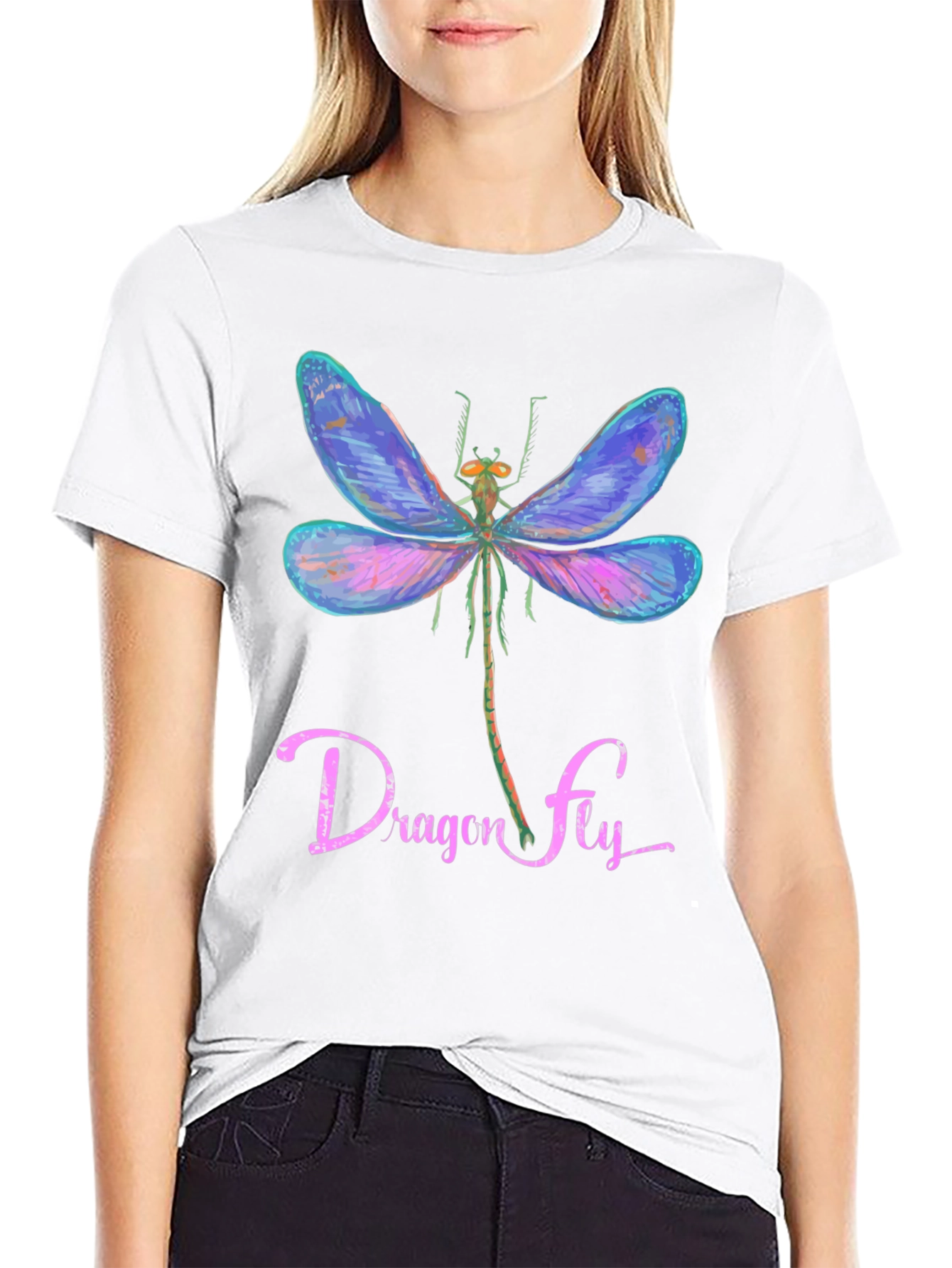 Dragonfly Graphic Tee - Unique & Stylish
