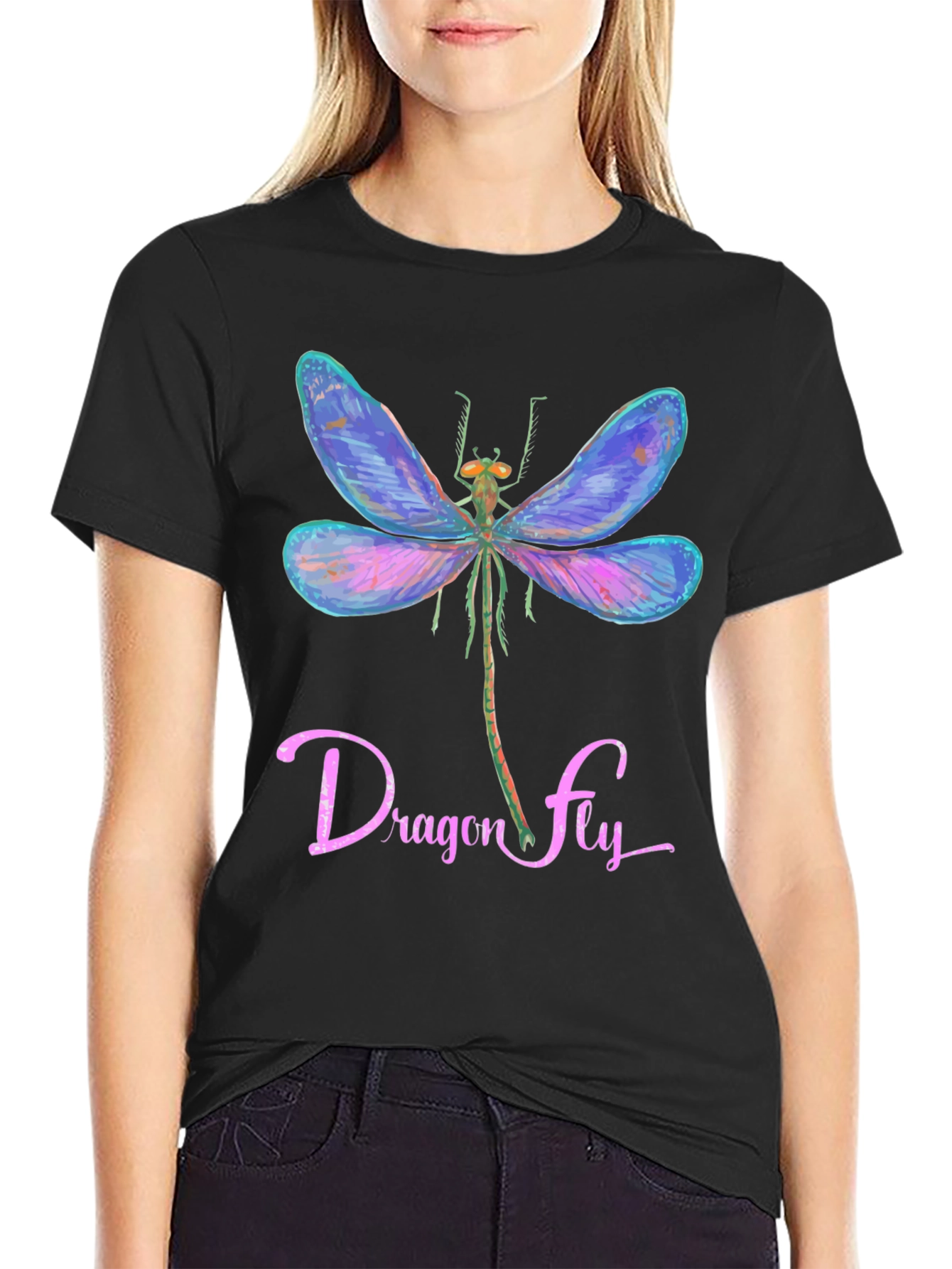 Dragonfly Graphic Tee - Unique & Stylish
