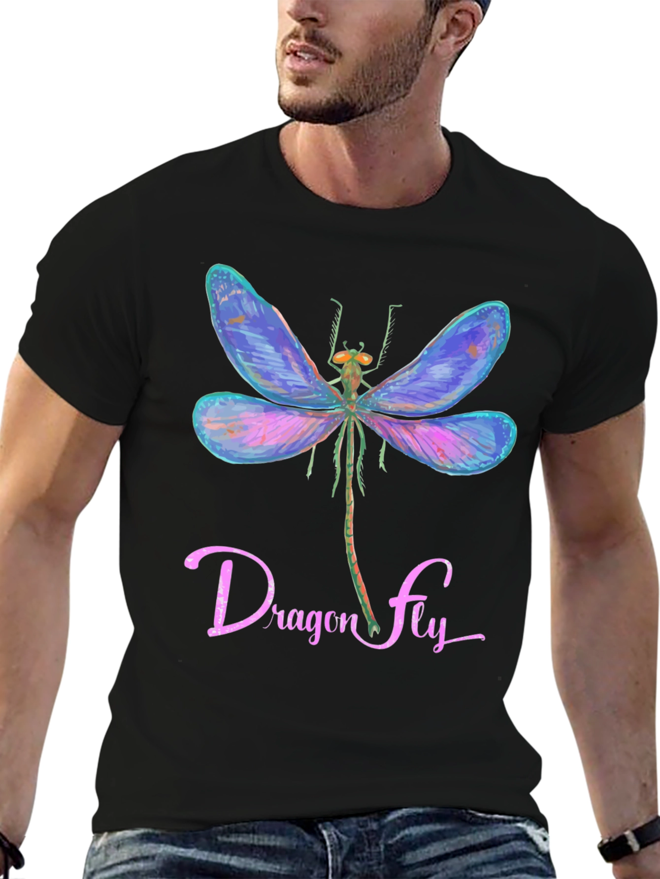 Dragonfly Graphic Tee - Unique & Stylish