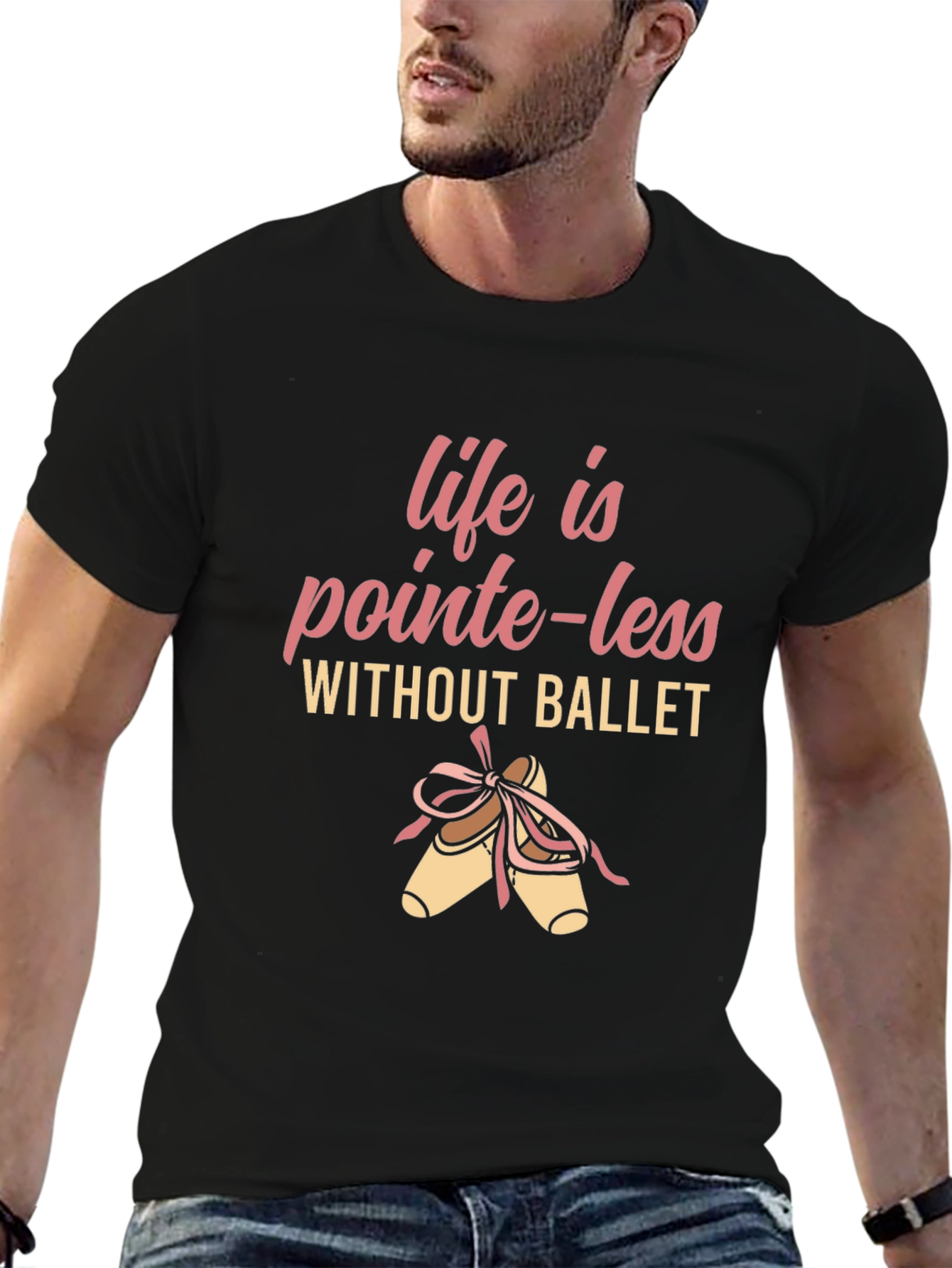 Ballet Pointe-less T-Shirt - Dance Lover Tee