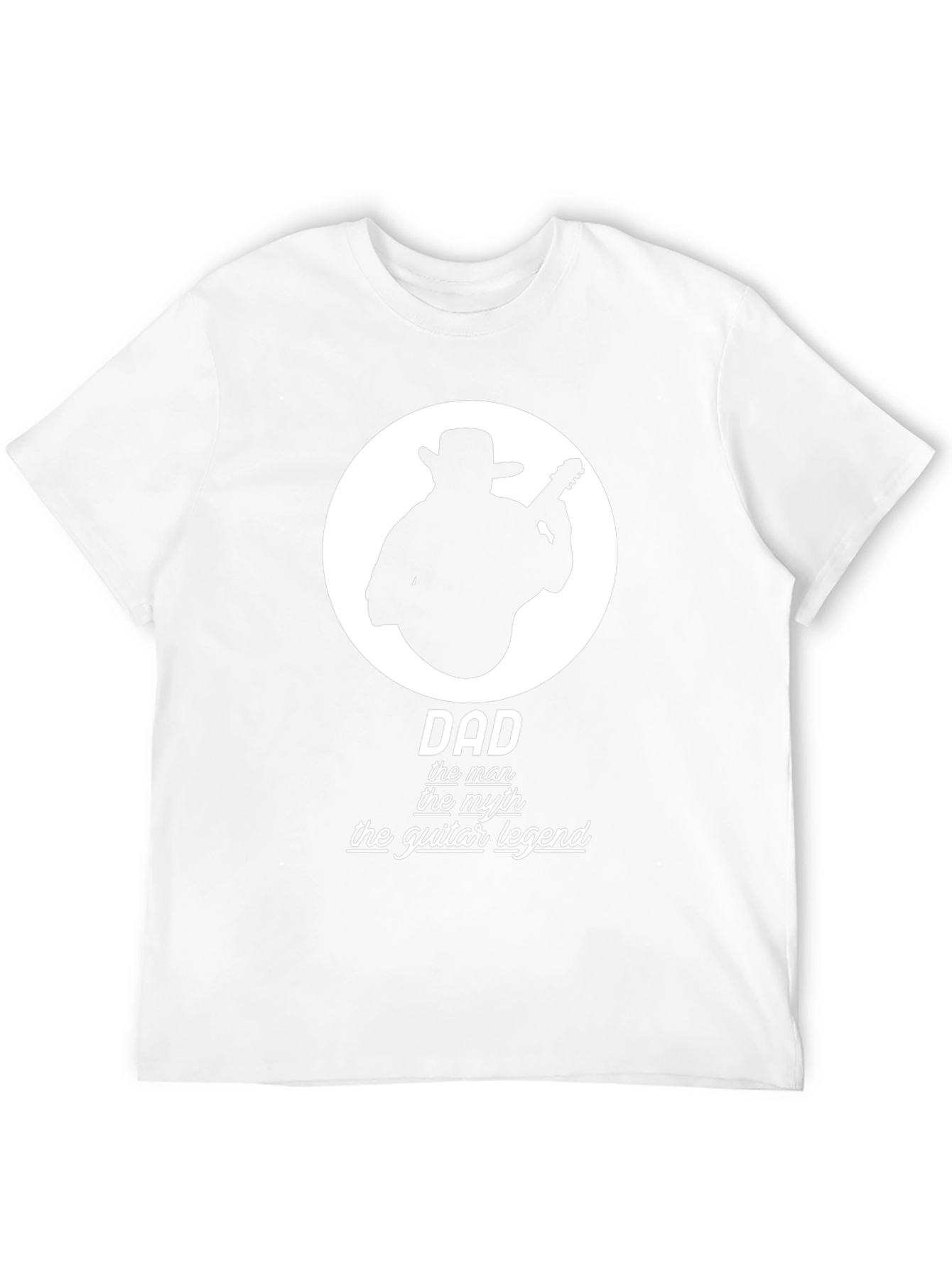 Dad Guitar Legend T-Shirt - Black