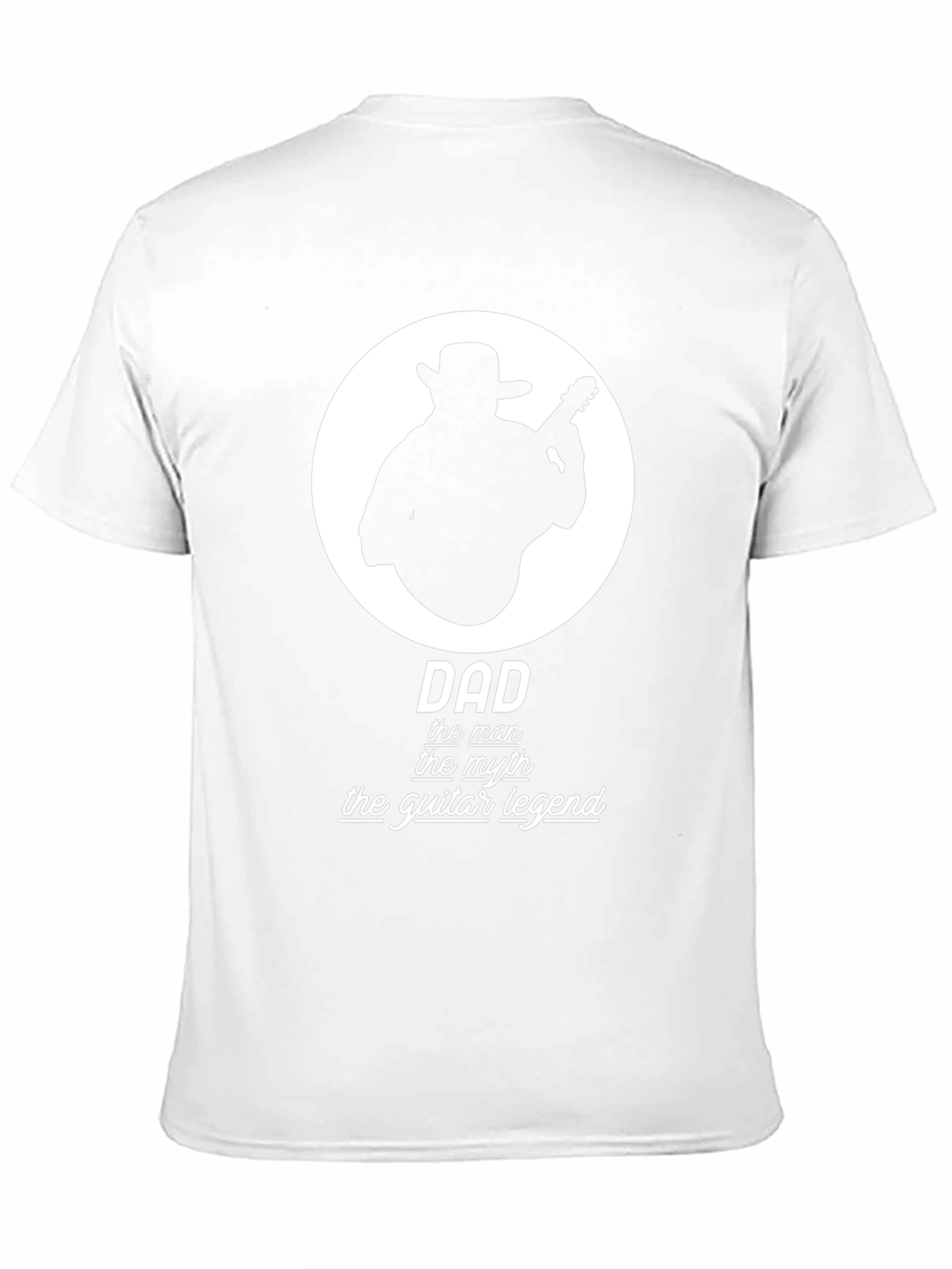 Dad Guitar Legend T-Shirt - Black