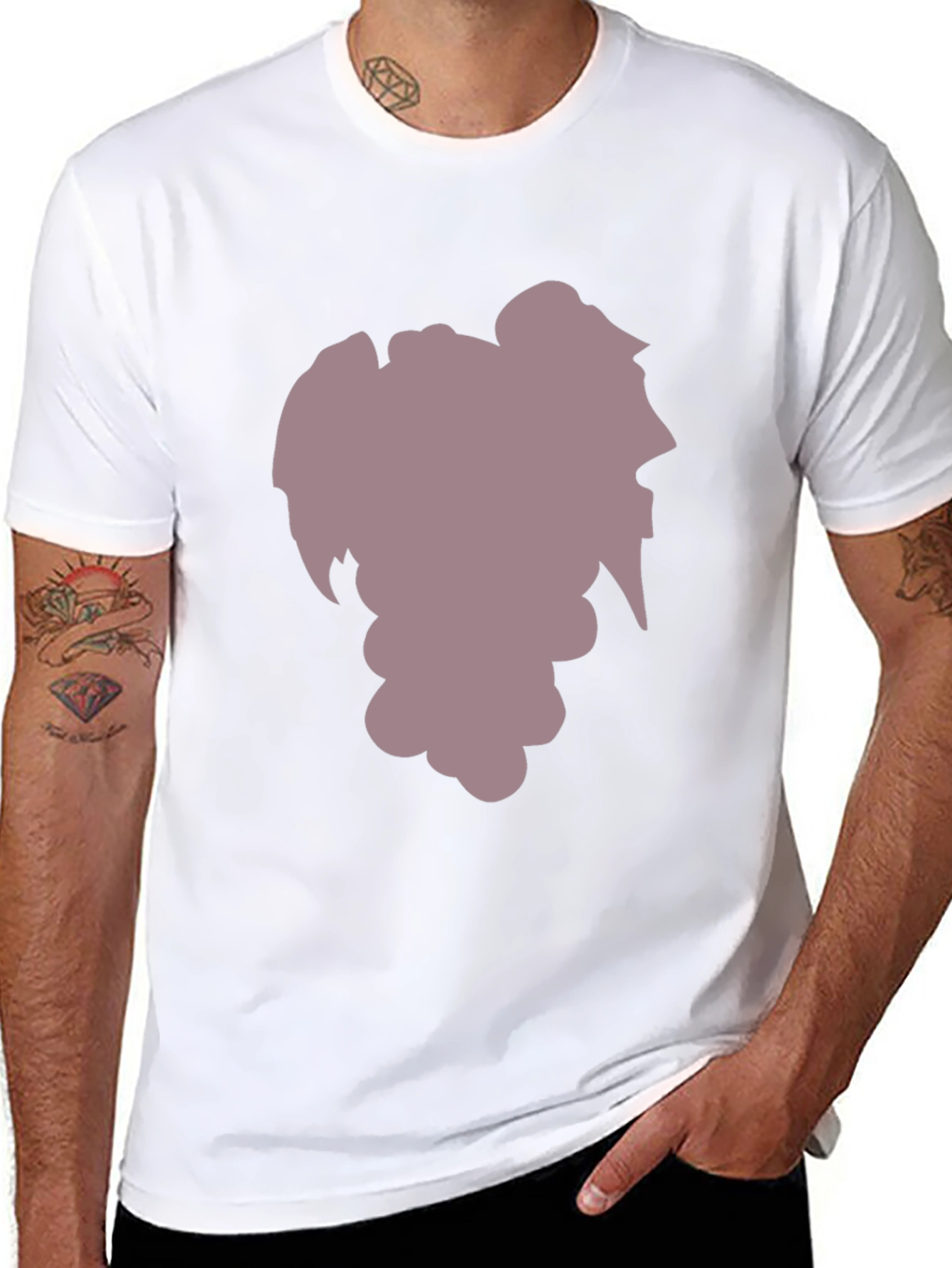 Cool Black Graphic Tee - Mystery Design!