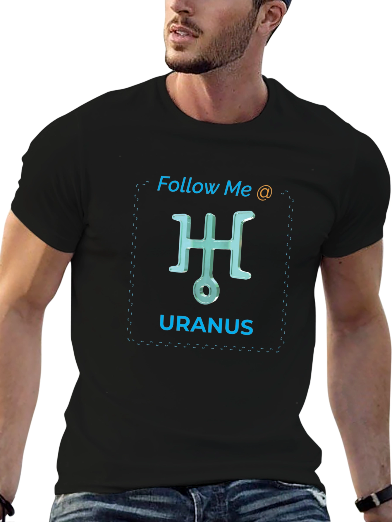 Uranus Follow Me T-Shirt - Celestial Style