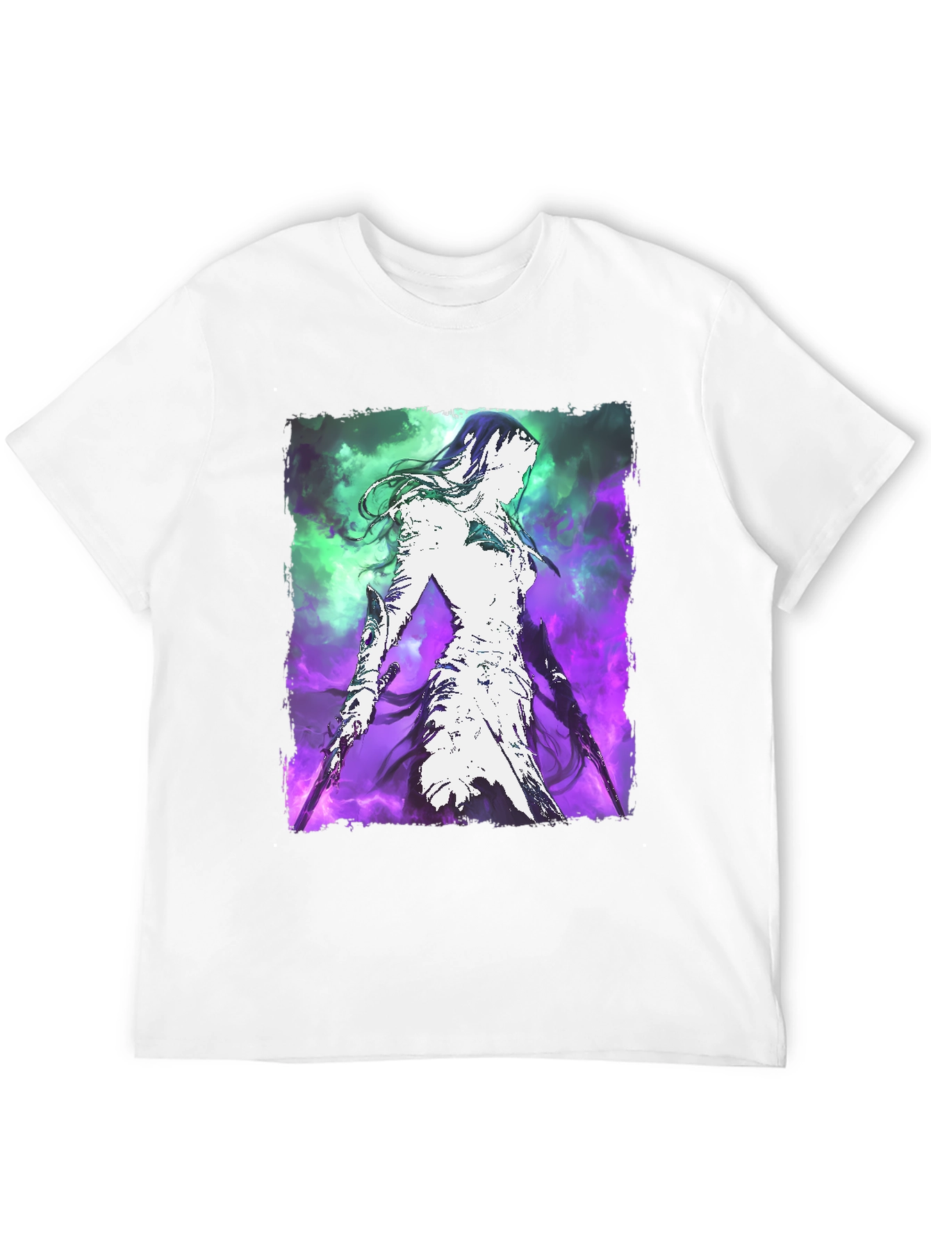 Mystic Warrior Graphic Tee - Black