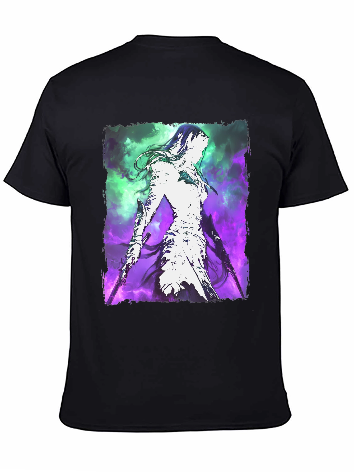Mystic Warrior Graphic Tee - Black