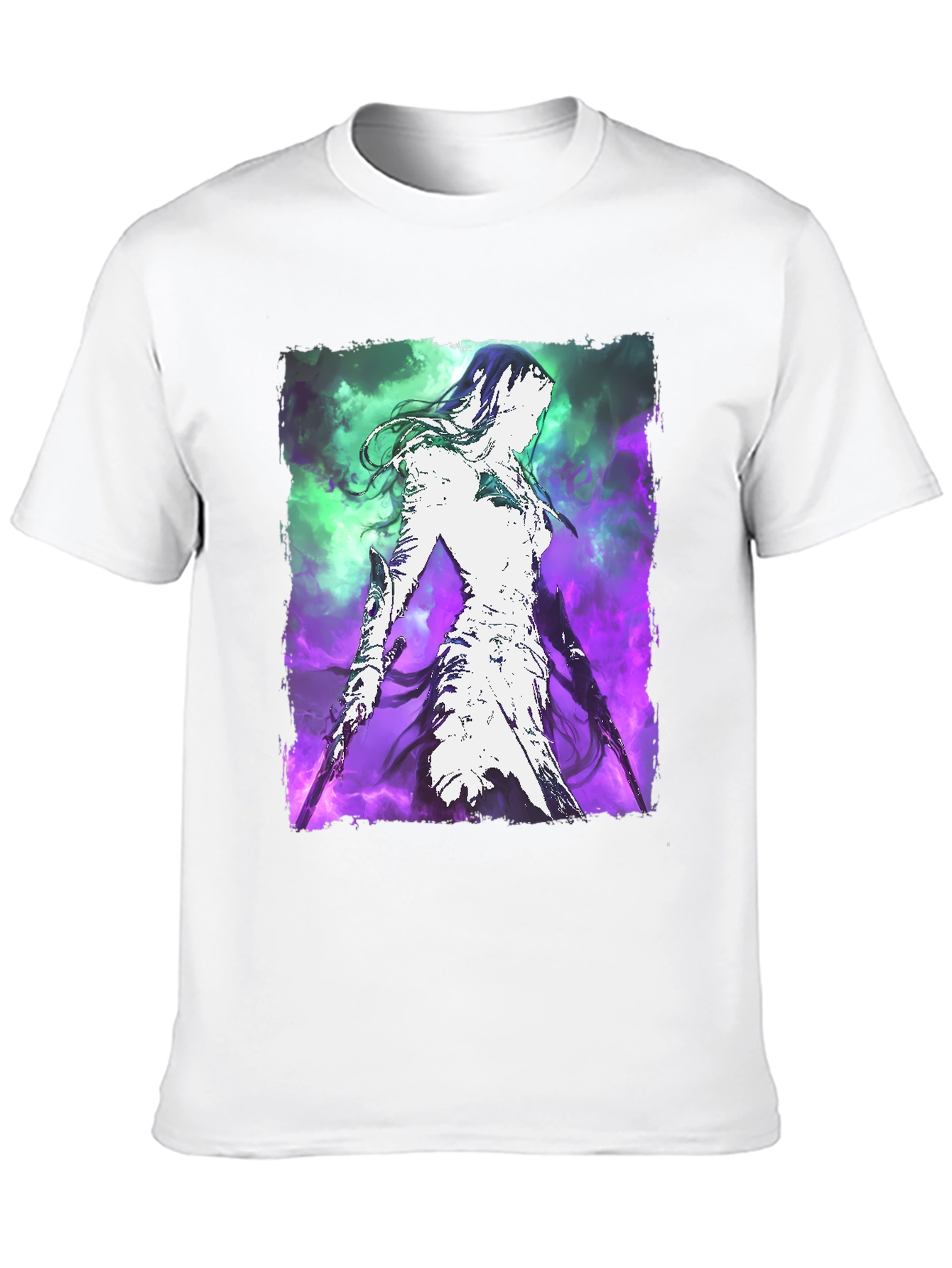 Mystic Warrior Graphic Tee - Black