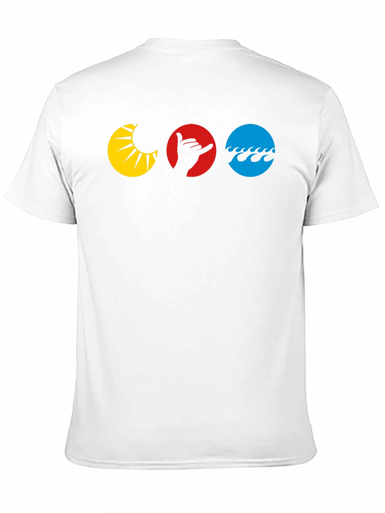 Hang Loose T-Shirt - Sun Hand Wave Graphic Tee