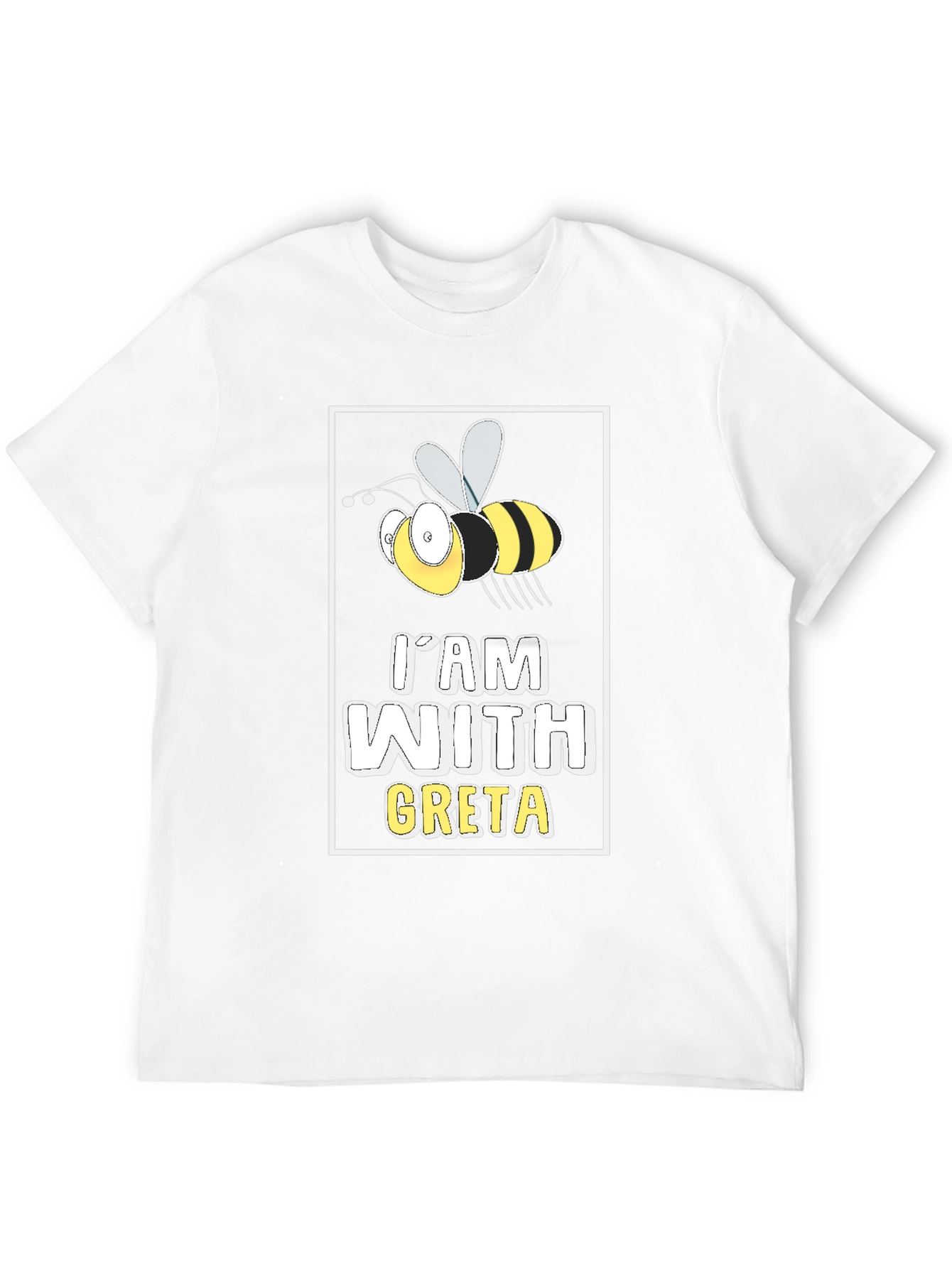 I Am With Greta Graphic Tee