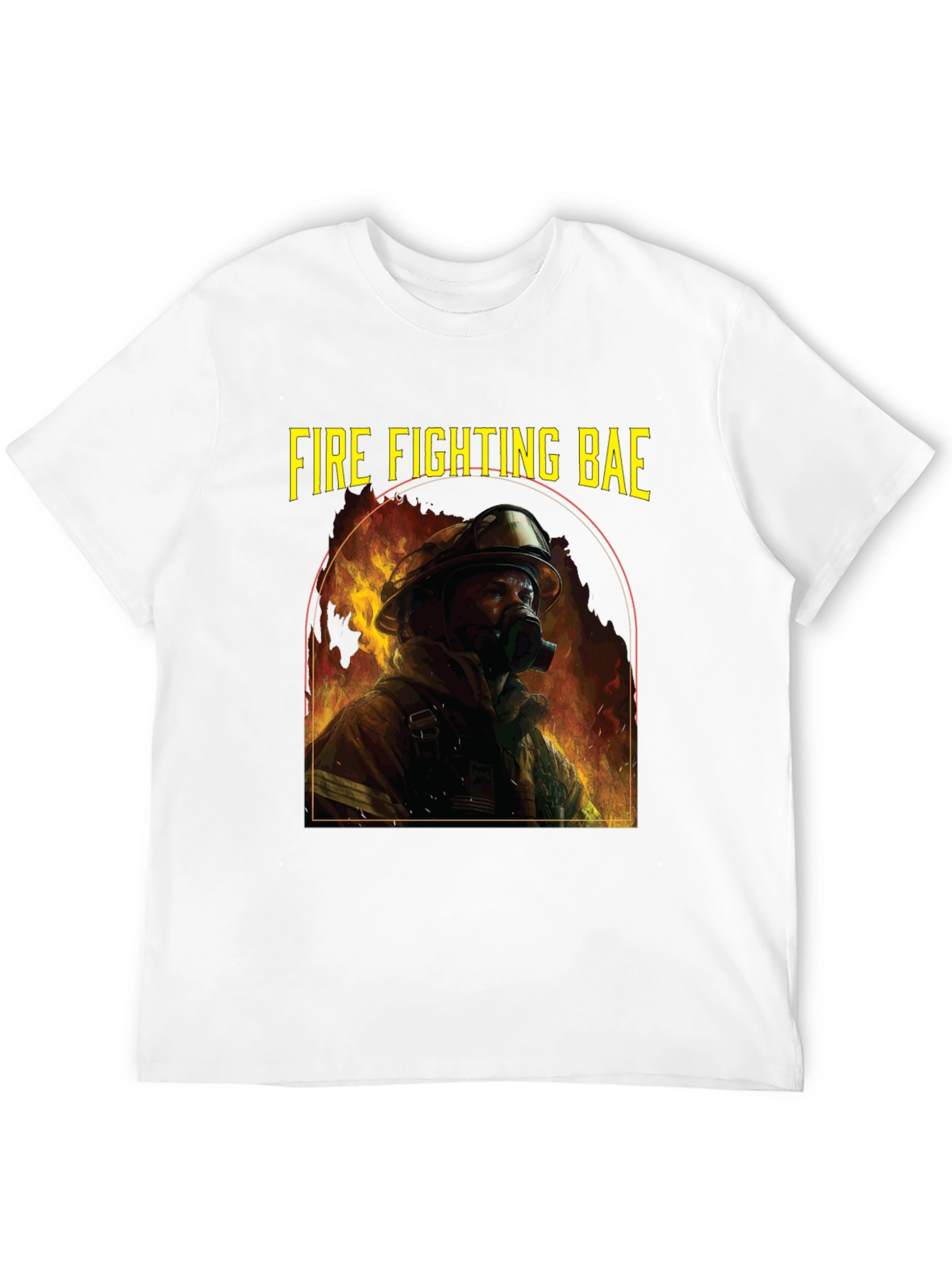 Fire Fighting Bae Graphic T-Shirt